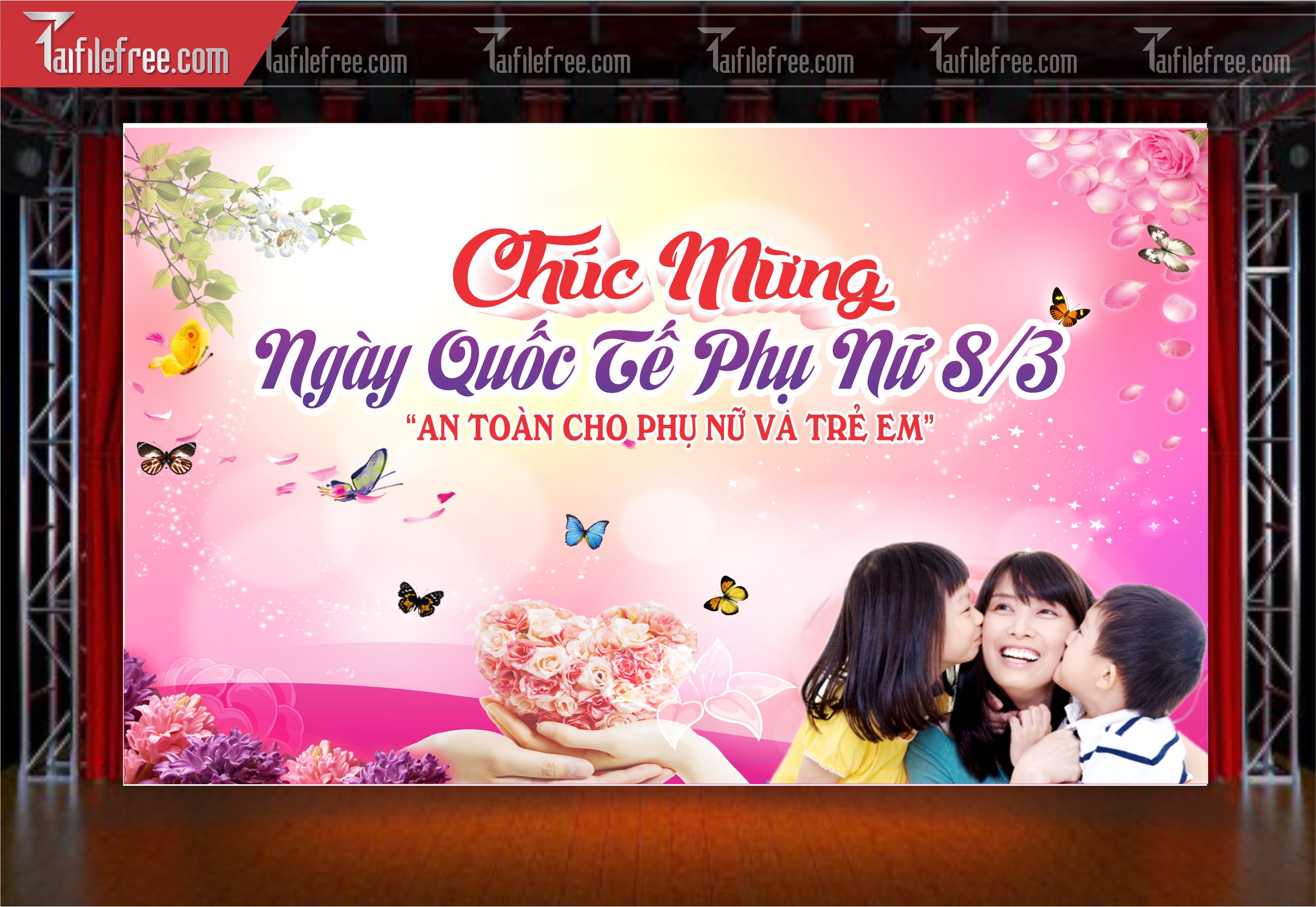 Background Ngày Quốc Tế Phụ Nữ 8/3_PN57