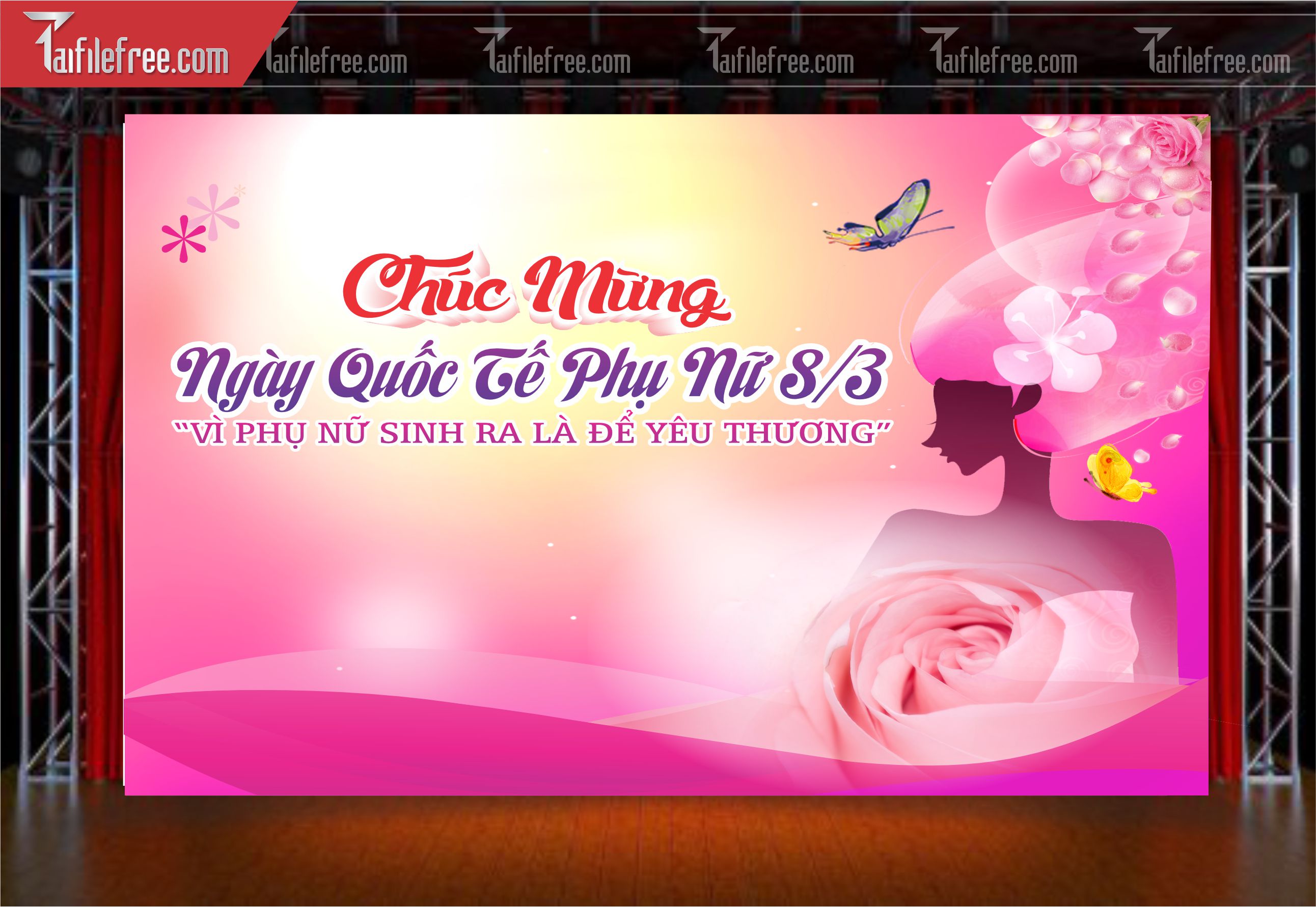 Background Ngày Quốc Tế Phụ Nữ 8/3_PN58
