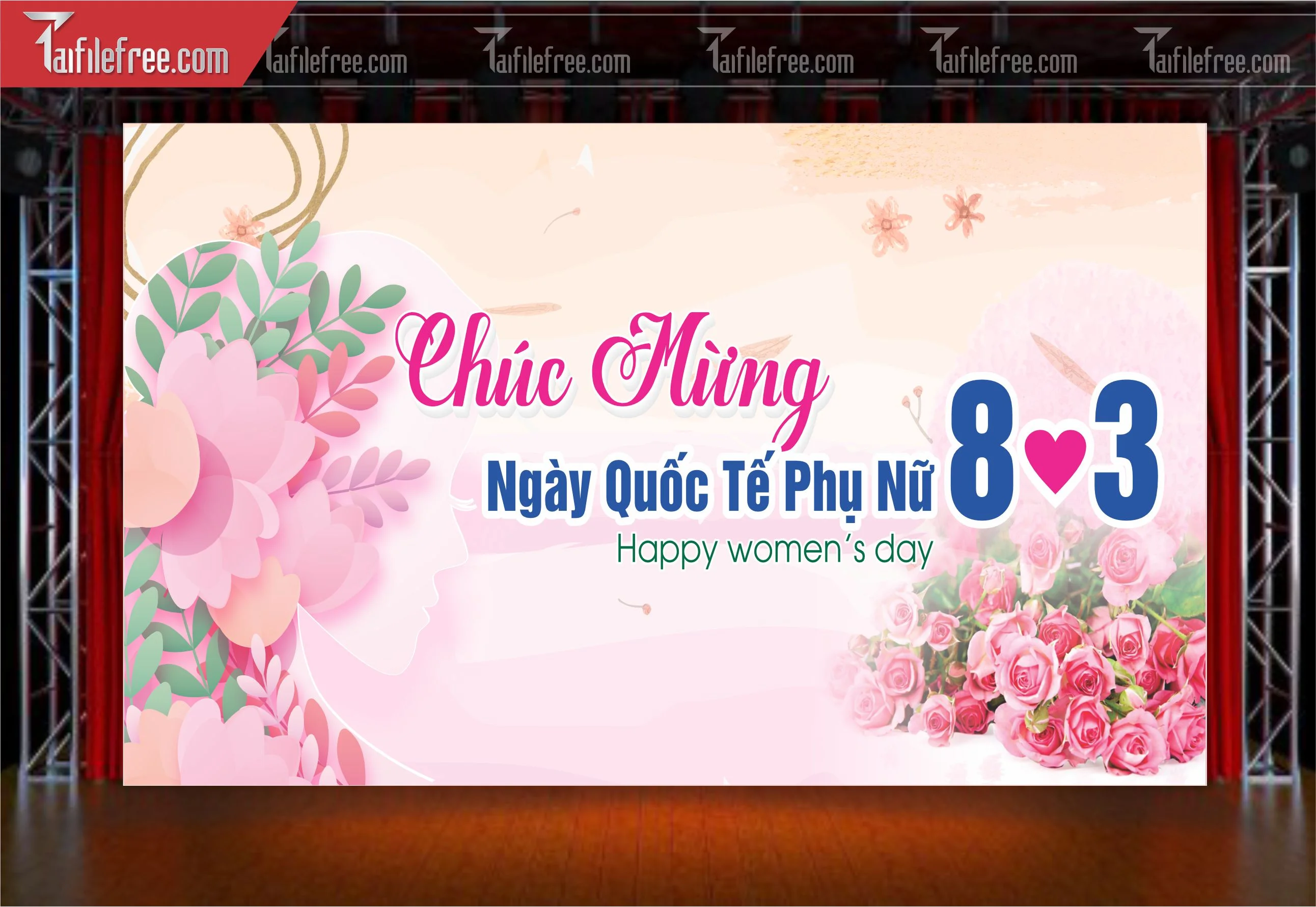 Background Ngày Quốc Tế Phụ Nữ 8/3_PN64