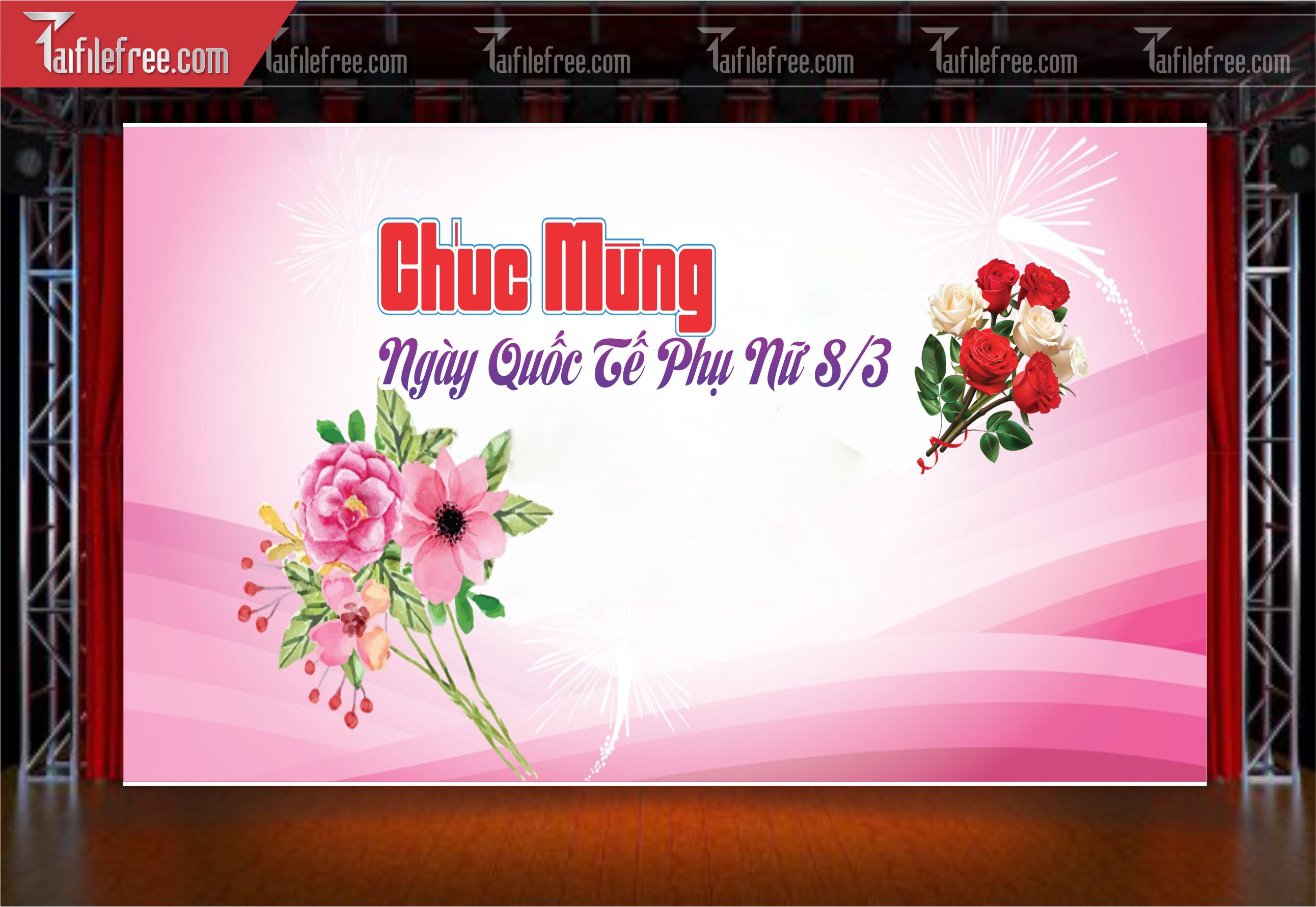 Background Ngày Quốc Tế Phụ Nữ 8/3_PN70