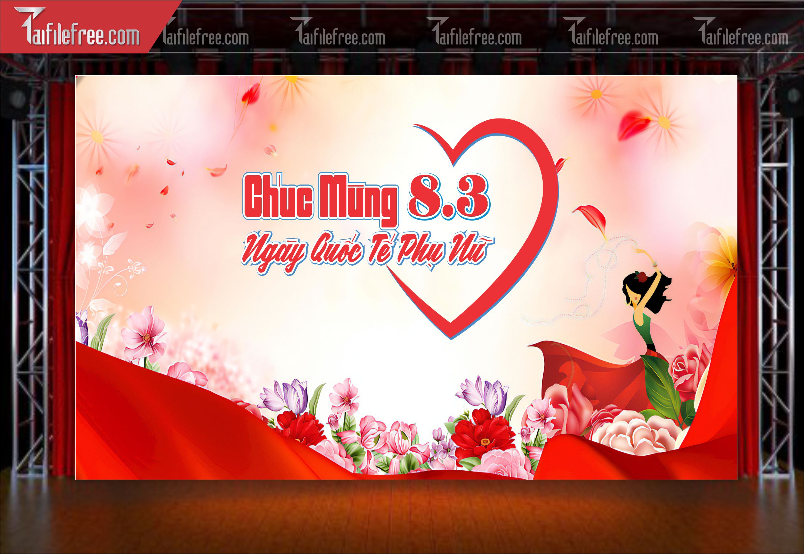 Background Ngày Quốc Tế Phụ Nữ 8/3_PN71