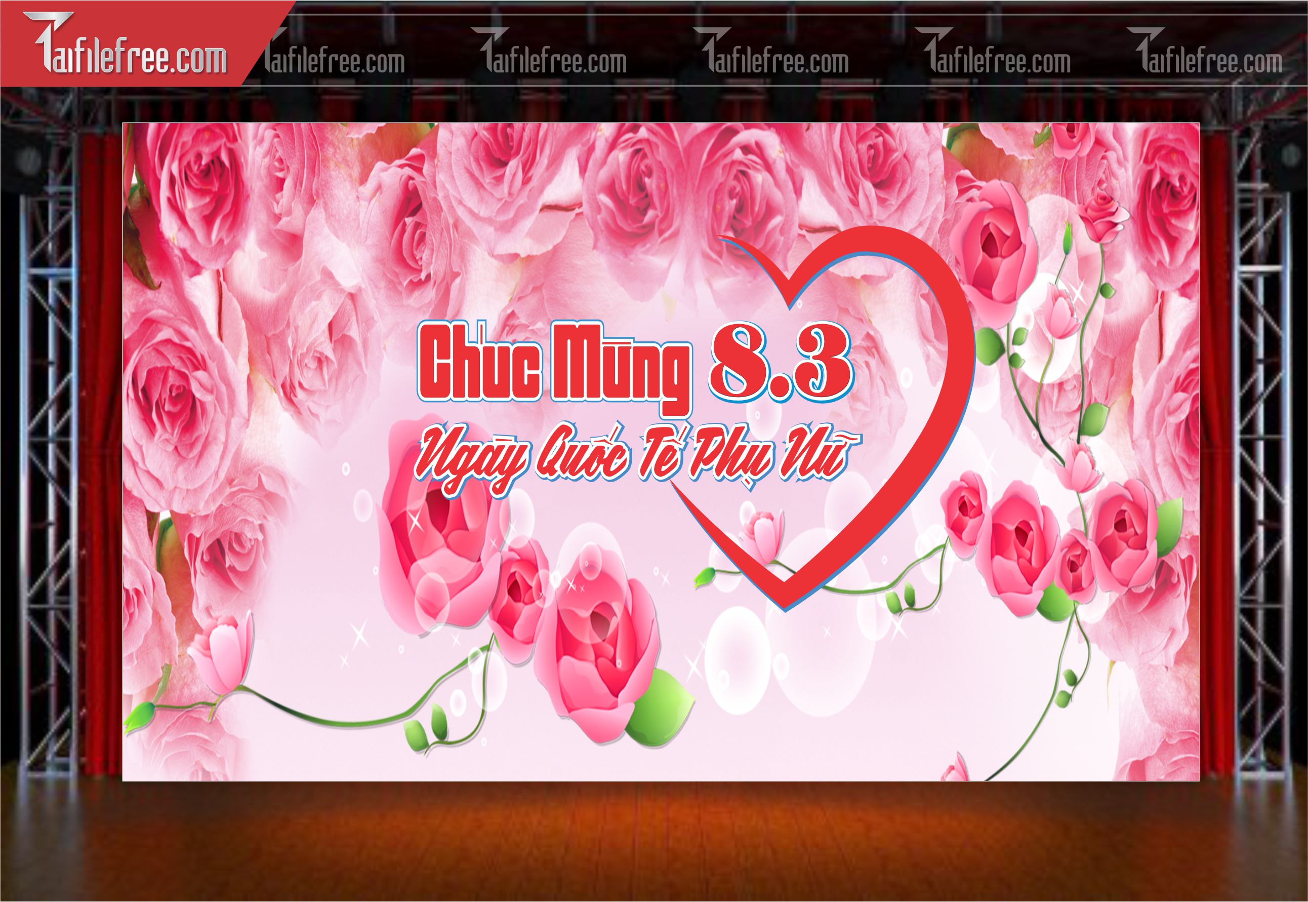 Background Ngày Quốc Tế Phụ Nữ 8/3_PN73