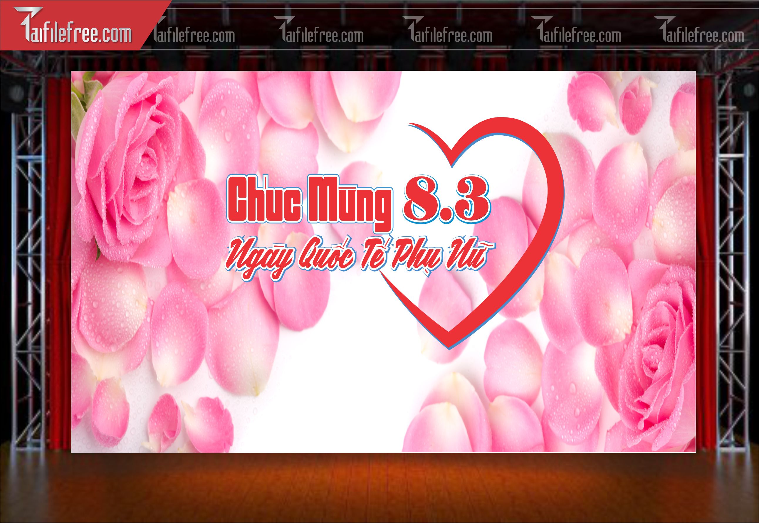 Background Ngày Quốc Tế Phụ Nữ 8/3_PN74