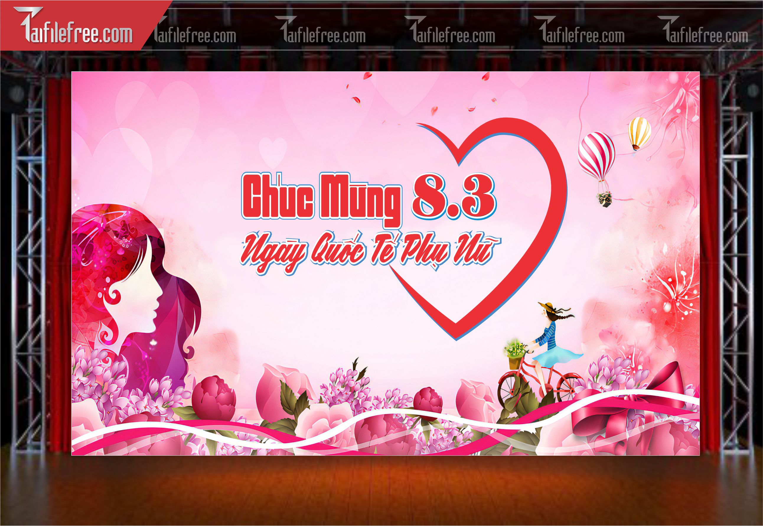Background Ngày Quốc Tế Phụ Nữ 8/3_PN75