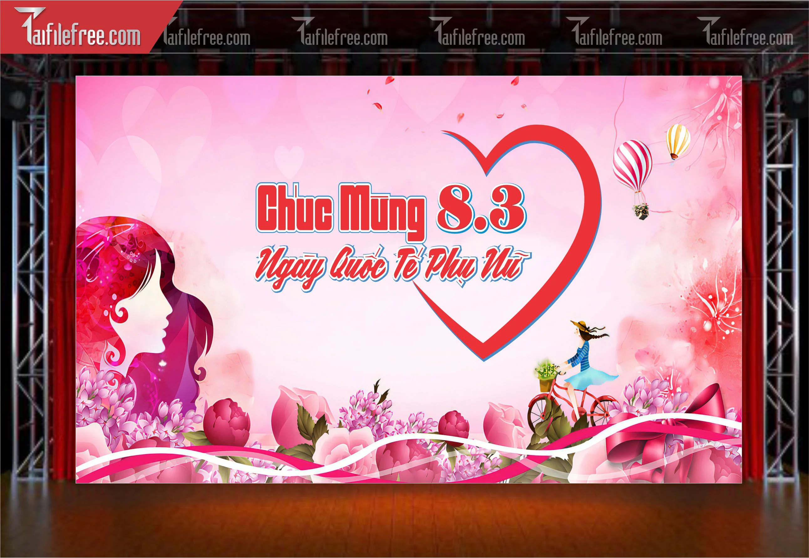 Background Ngày Quốc Tế Phụ Nữ 8/3_PN75