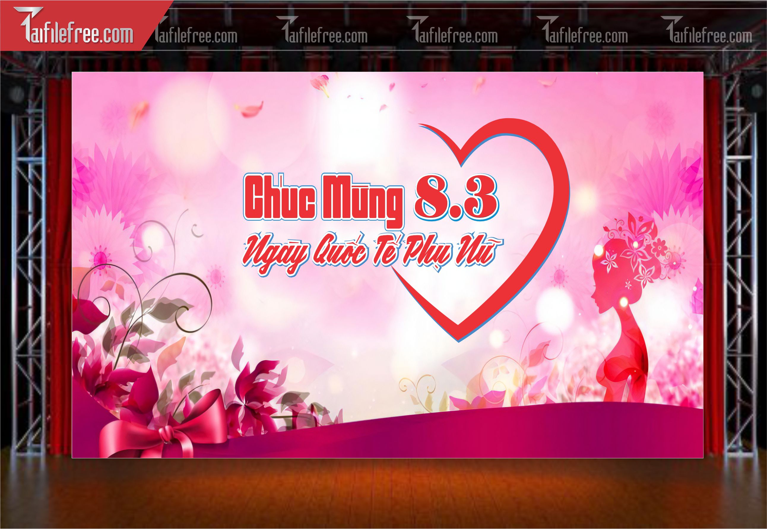 Background Ngày Quốc Tế Phụ Nữ 8/3_PN76