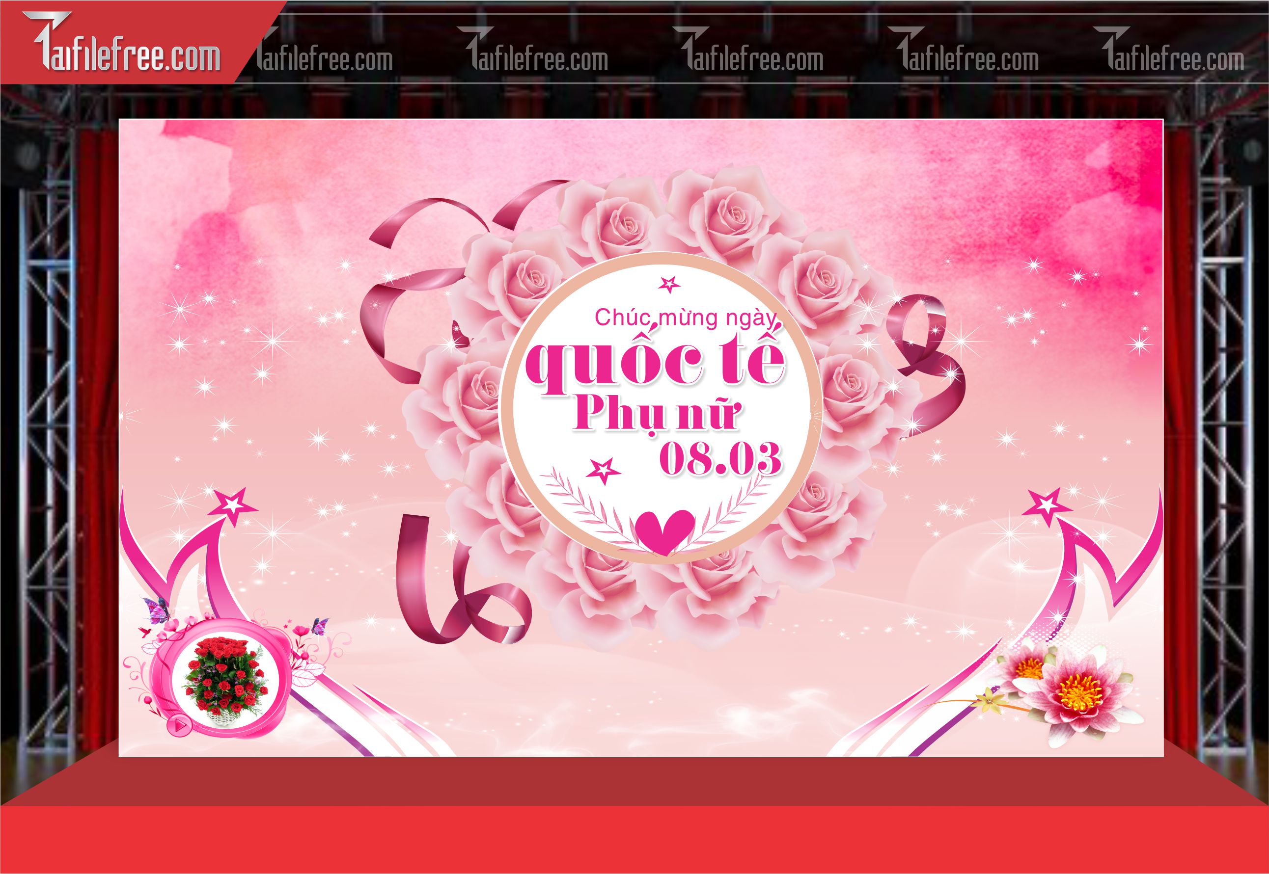 Background Ngày Quốc Tế Phụ Nữ 8/3_PN82
