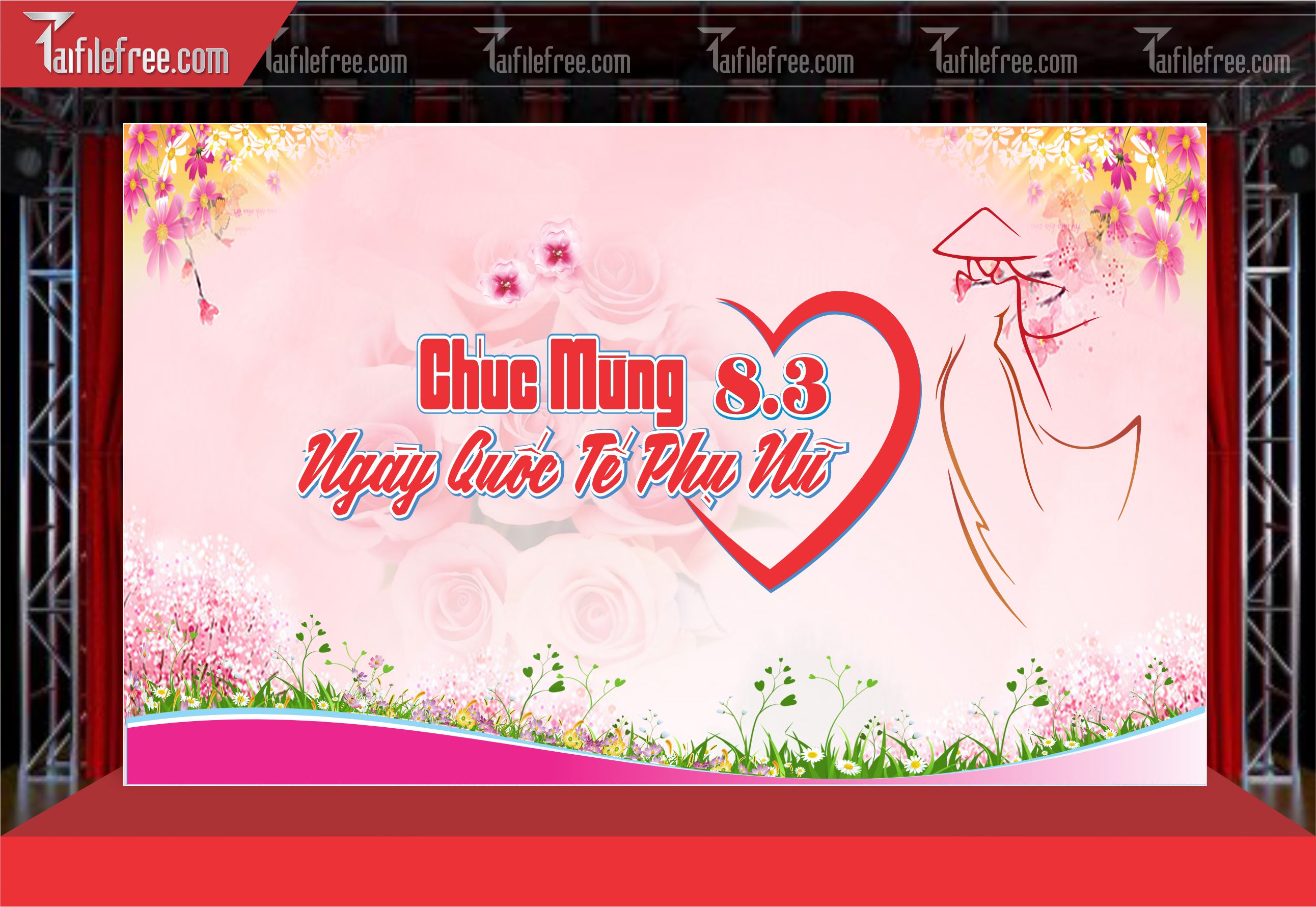 Background Ngày Quốc Tế Phụ Nữ 8/3_PN84