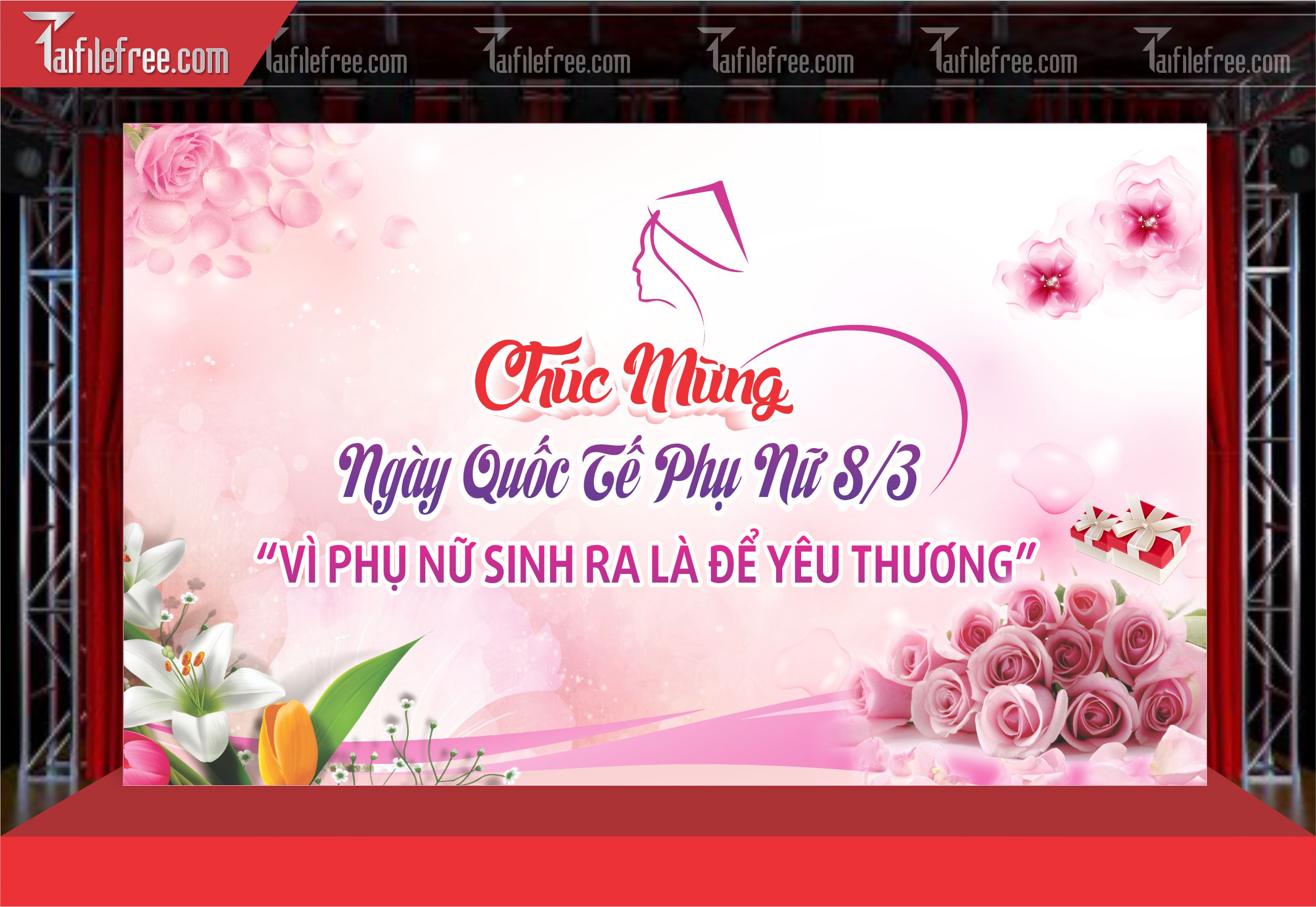 Background Ngày Quốc Tế Phụ Nữ 8/3_PN88
