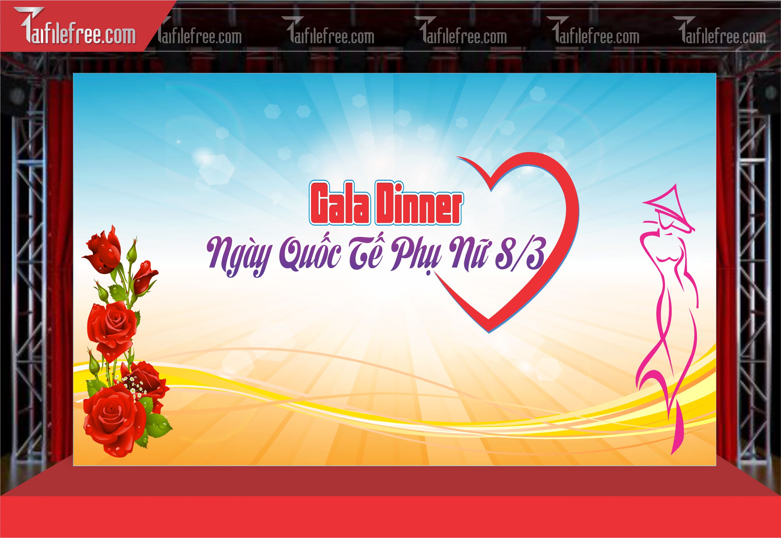 Background Ngày Quốc Tế Phụ Nữ 8/3_PN89