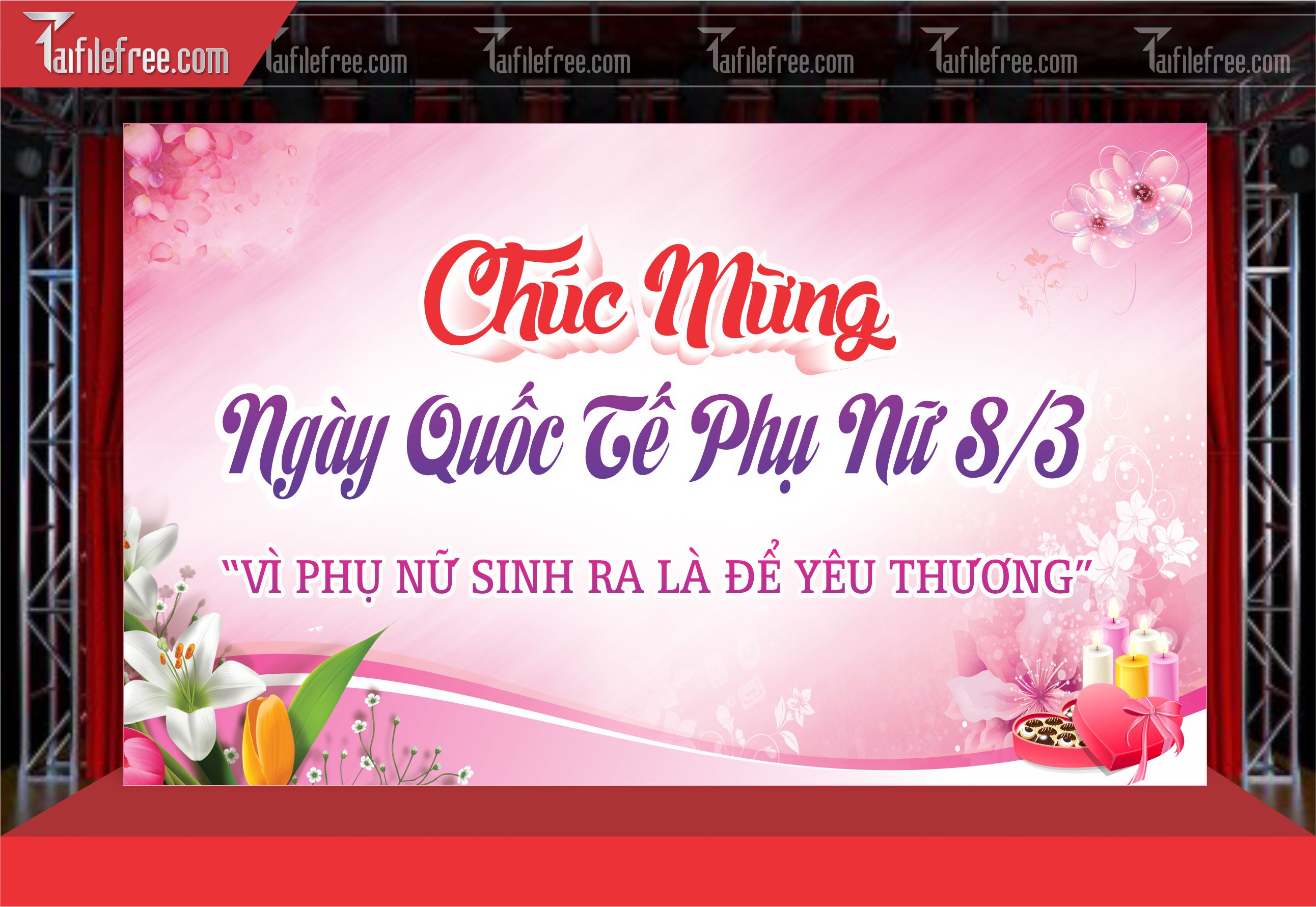 Background Ngày Quốc Tế Phụ Nữ 8/3_PN91