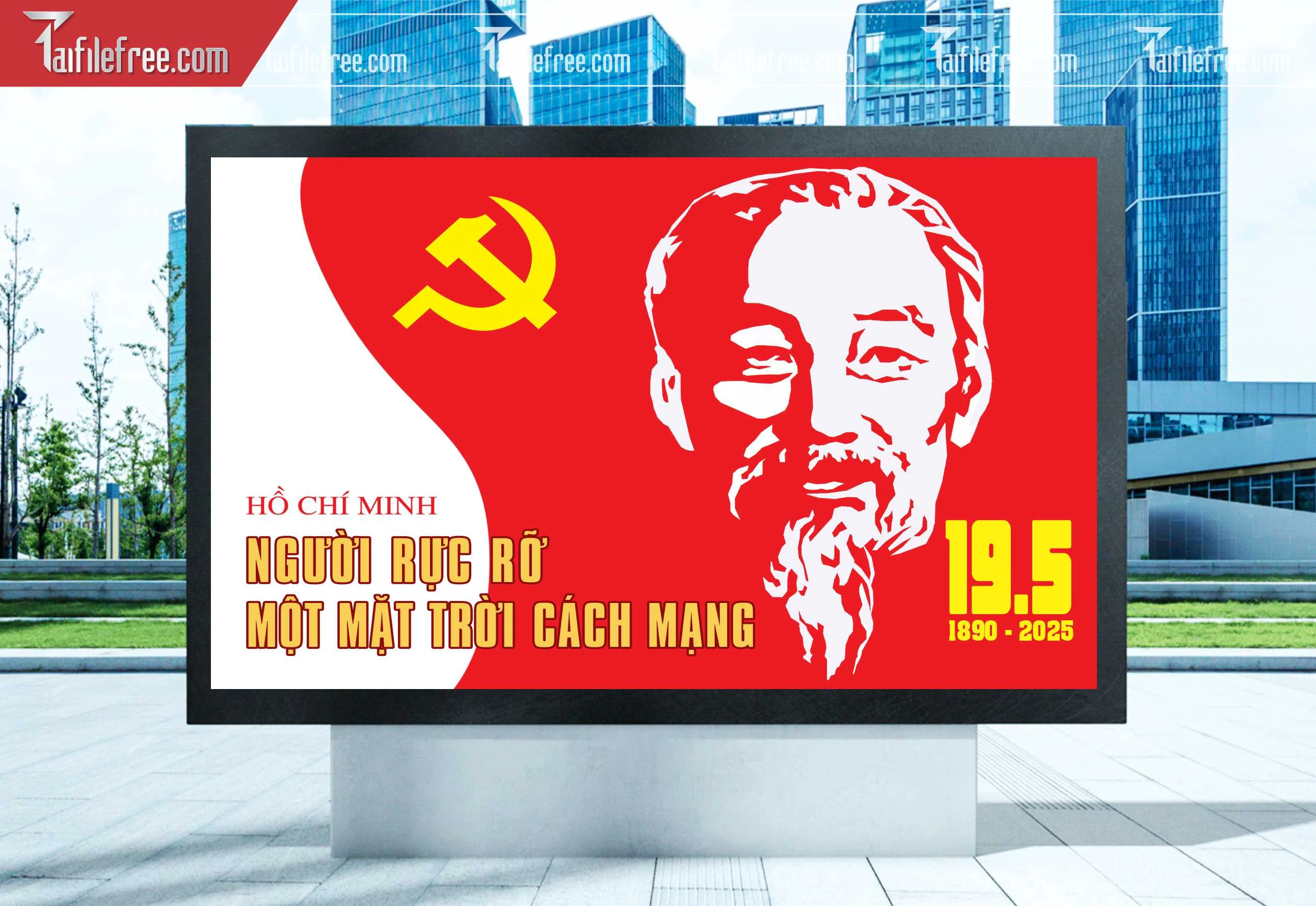 Banner Kỷ Niệm Ngày Sinh Bác Hồ S68