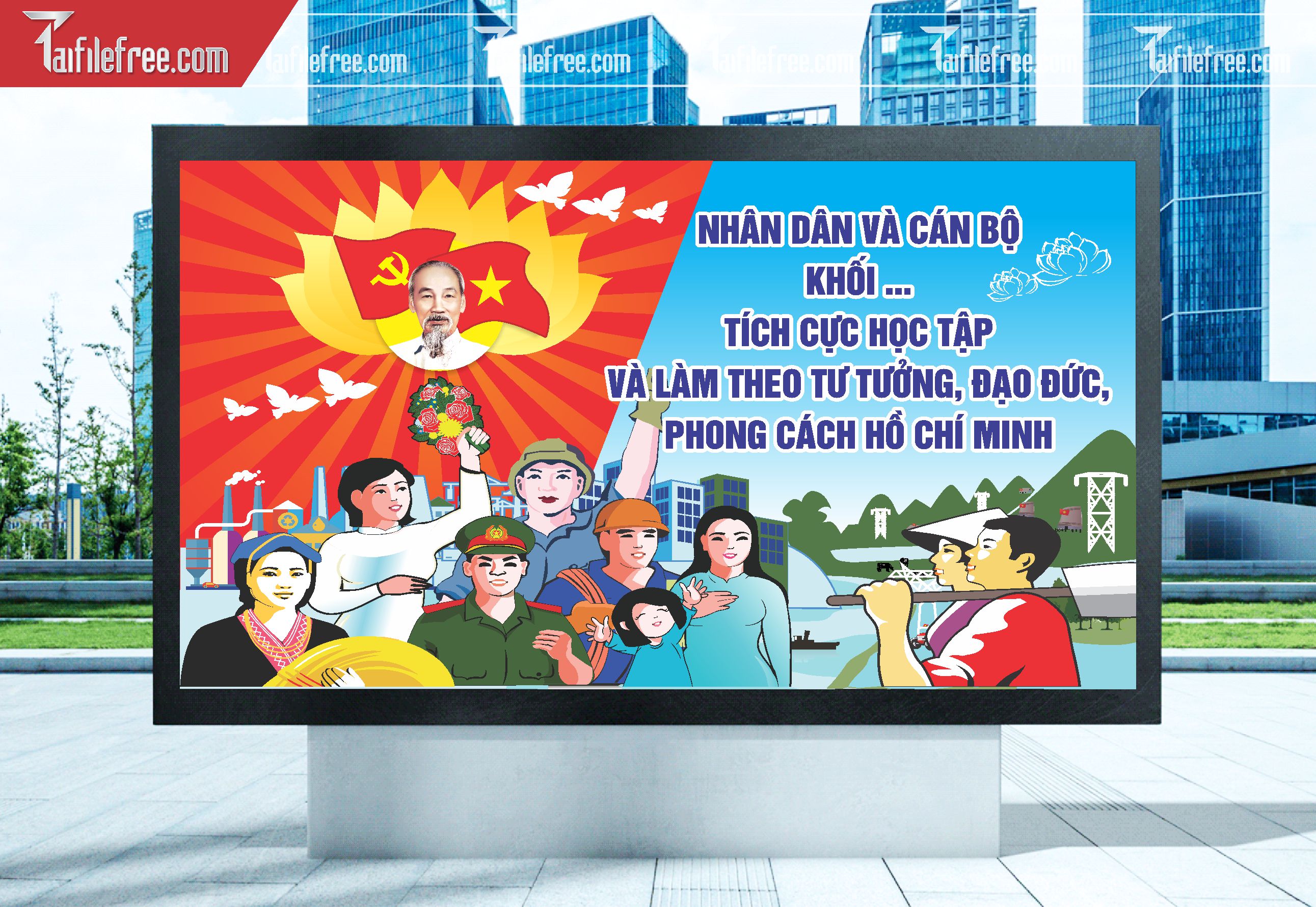 Pano kỷ Niệm Ngày Sinh Bác Hồ S70