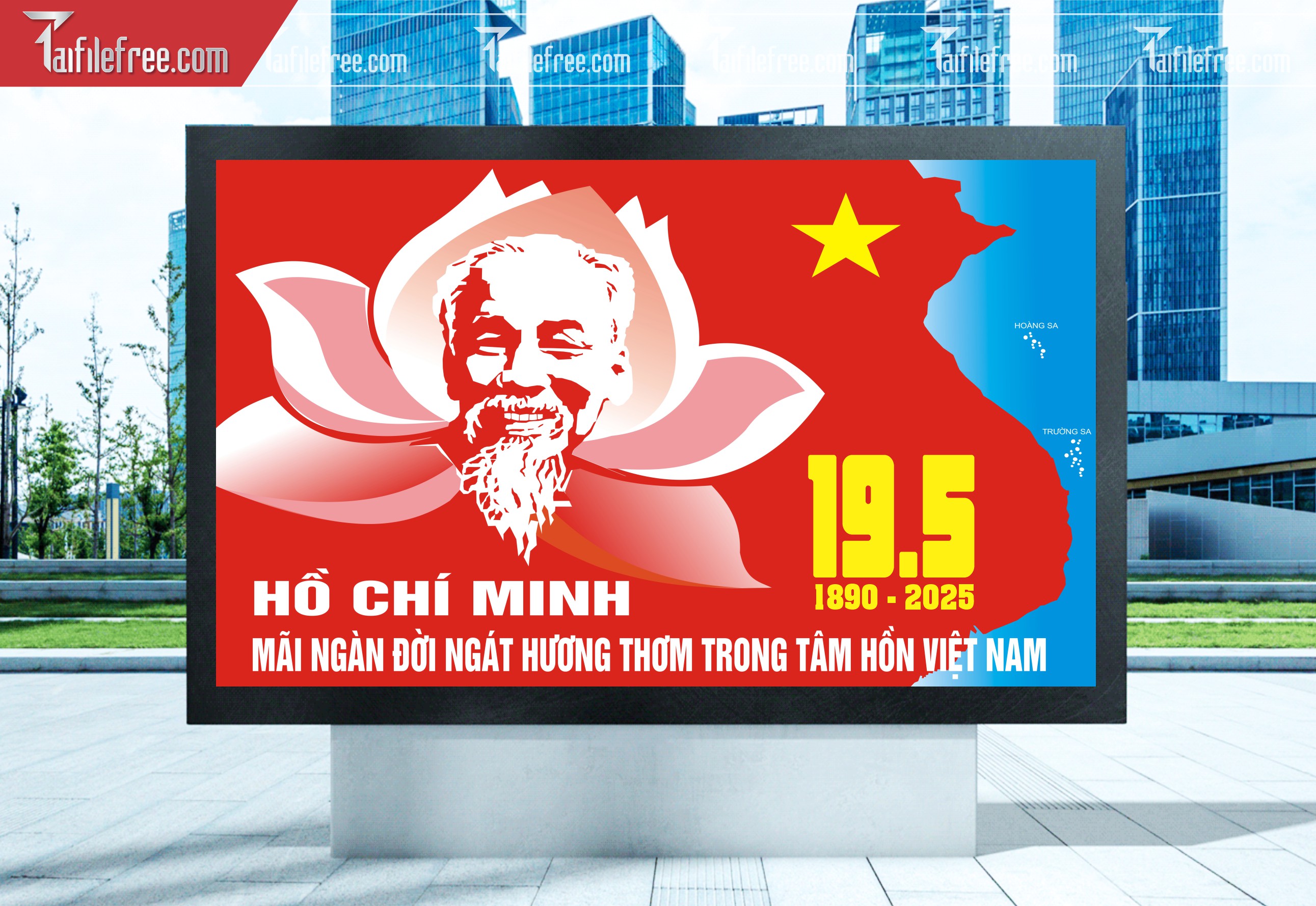 Pano kỷ Niệm Ngày Sinh Bác Hồ S77