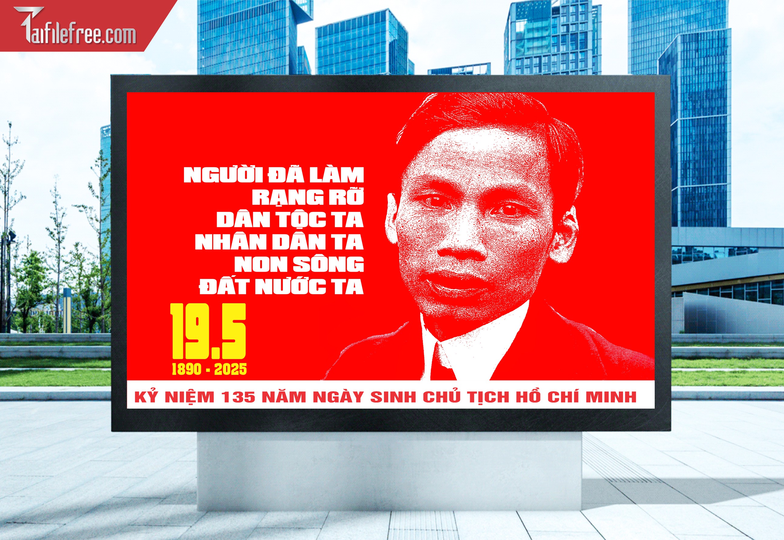 Pano kỷ Niệm Ngày Sinh Bác Hồ S78