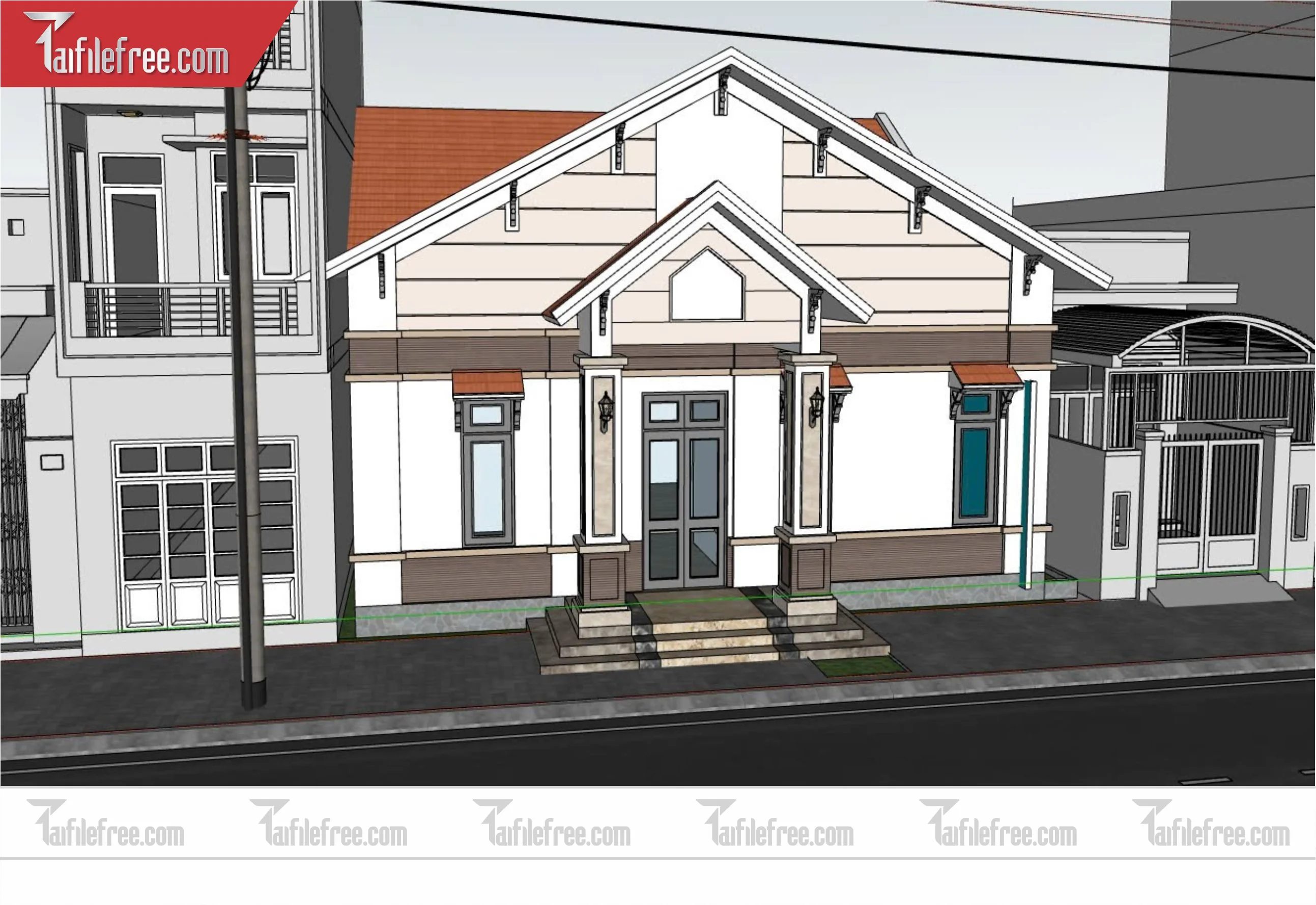 File 3D Sketchup Phối Cảnh_SK161