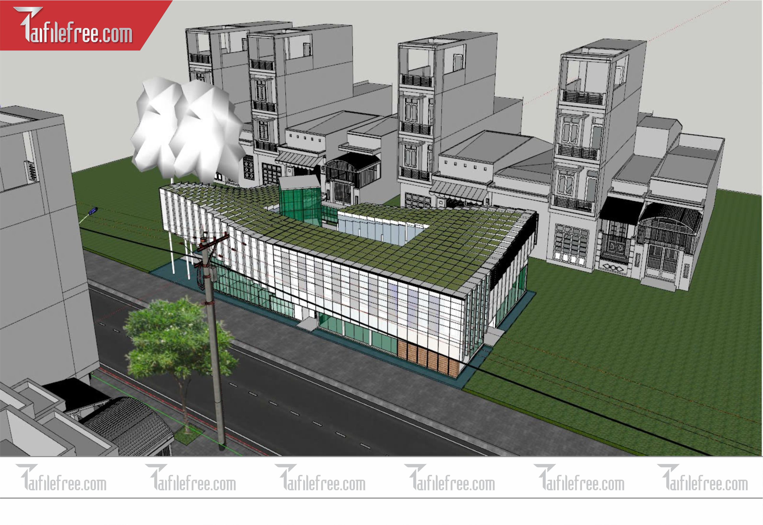 File 3D Sketchup Phối Cảnh_SK165