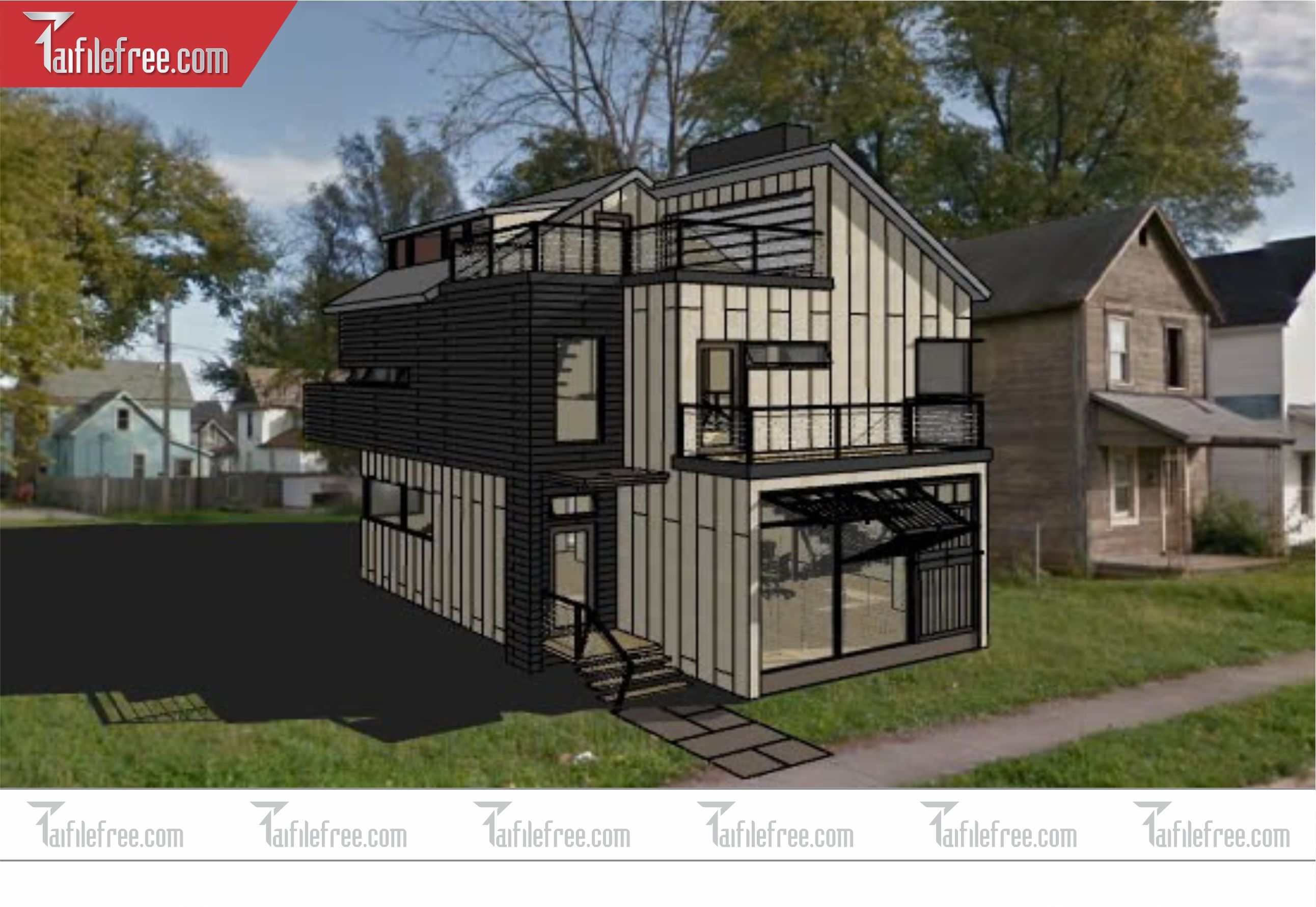 File 3D Sketchup Phối Cảnh_SK223