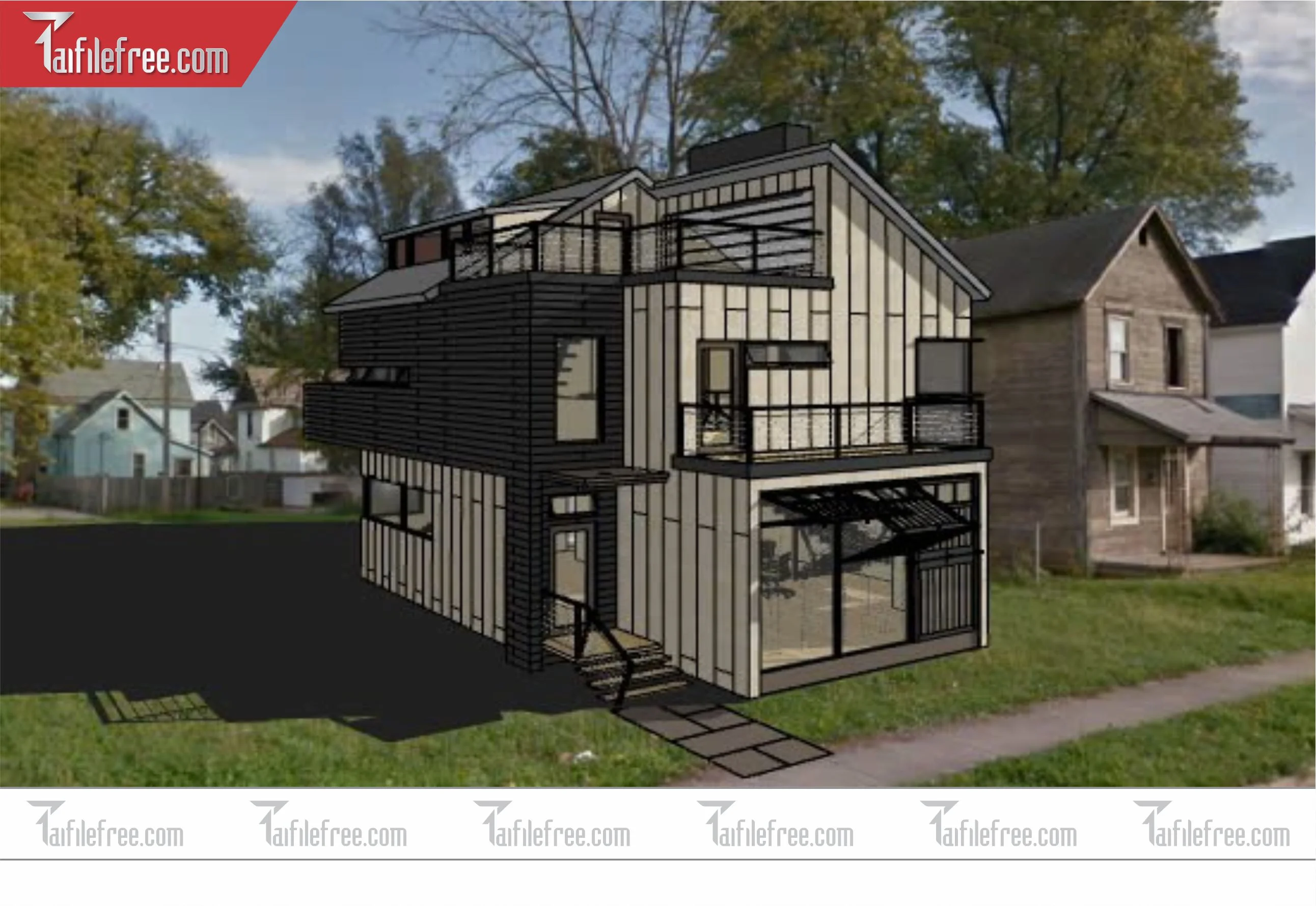 File 3D Sketchup Phối Cảnh_SK223