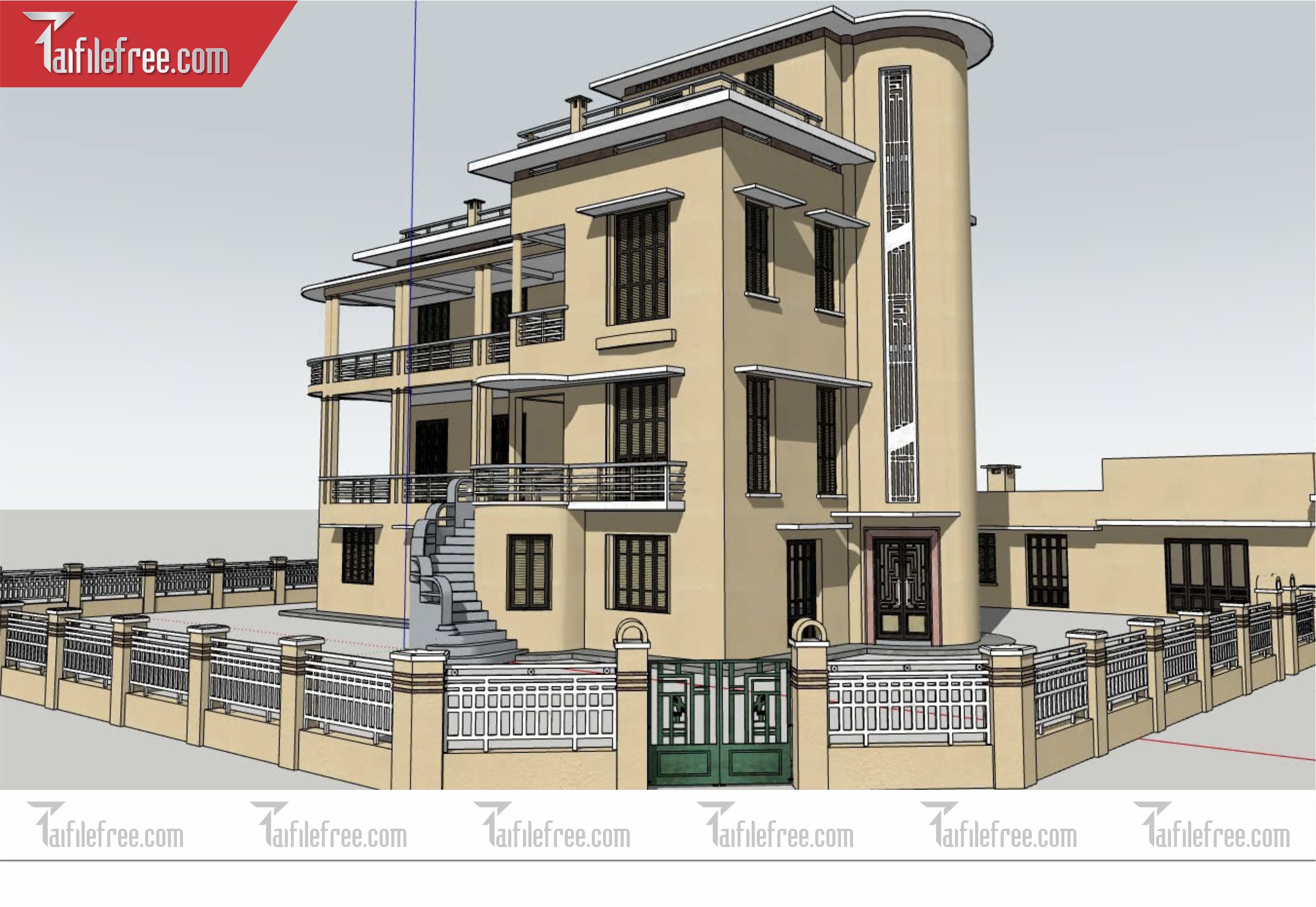 File 3D Sketchup Phối Cảnh_SK227
