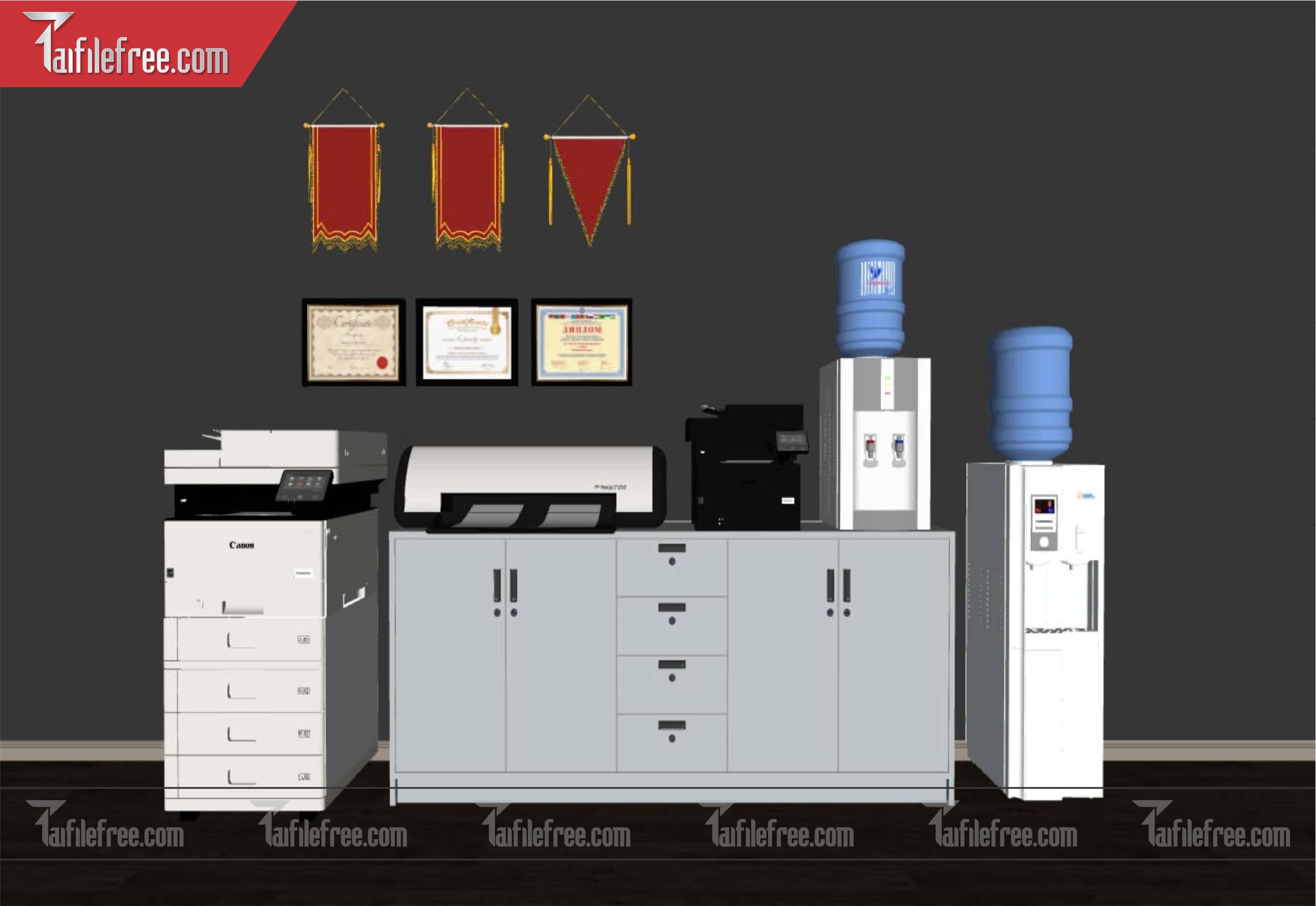 File 3D Sketchup Nội Thất Bàn Trang Điểm_SK281