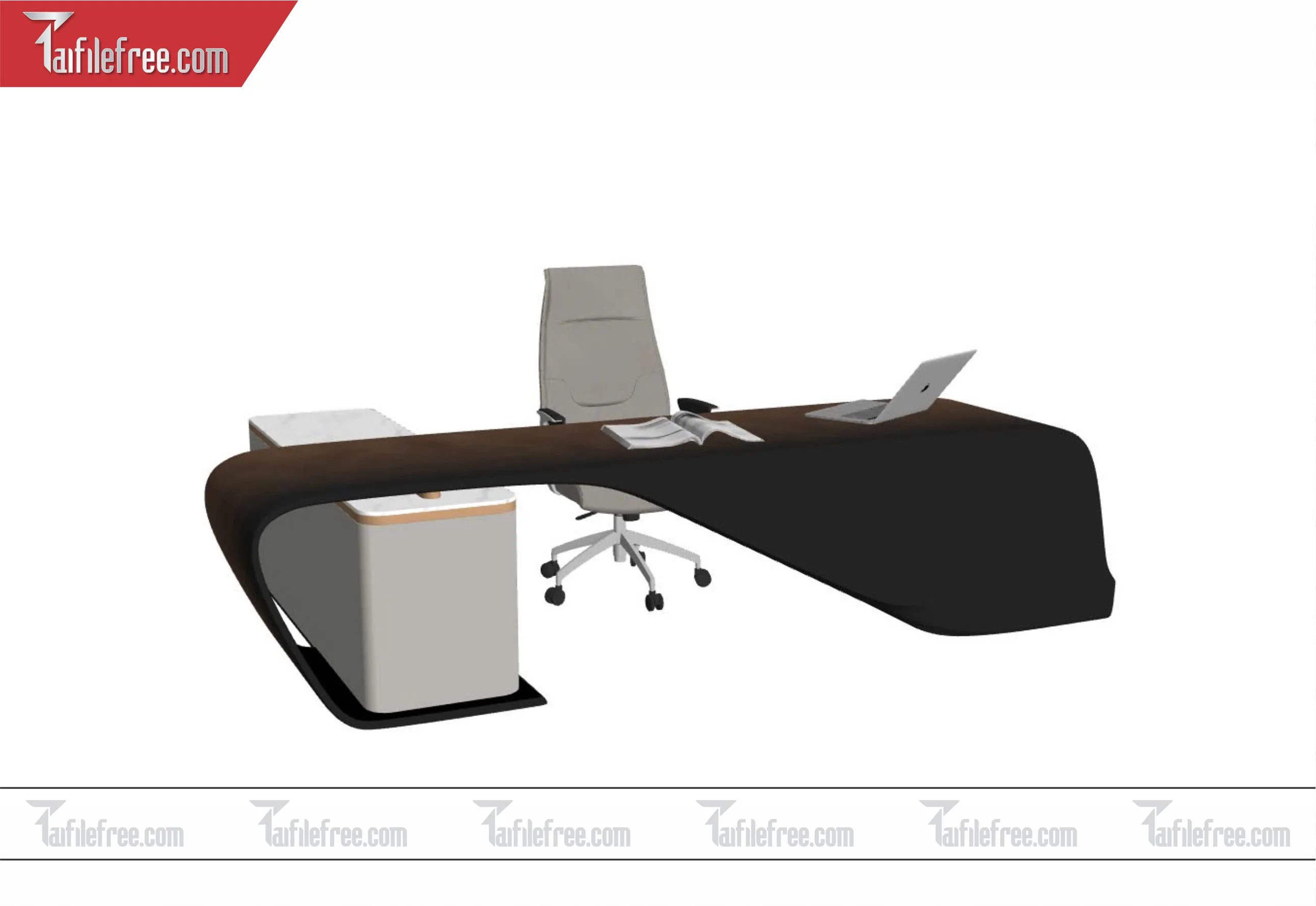 File 3D Sketchup Nội Thất Bàn Ghế Làm Việc_SK285