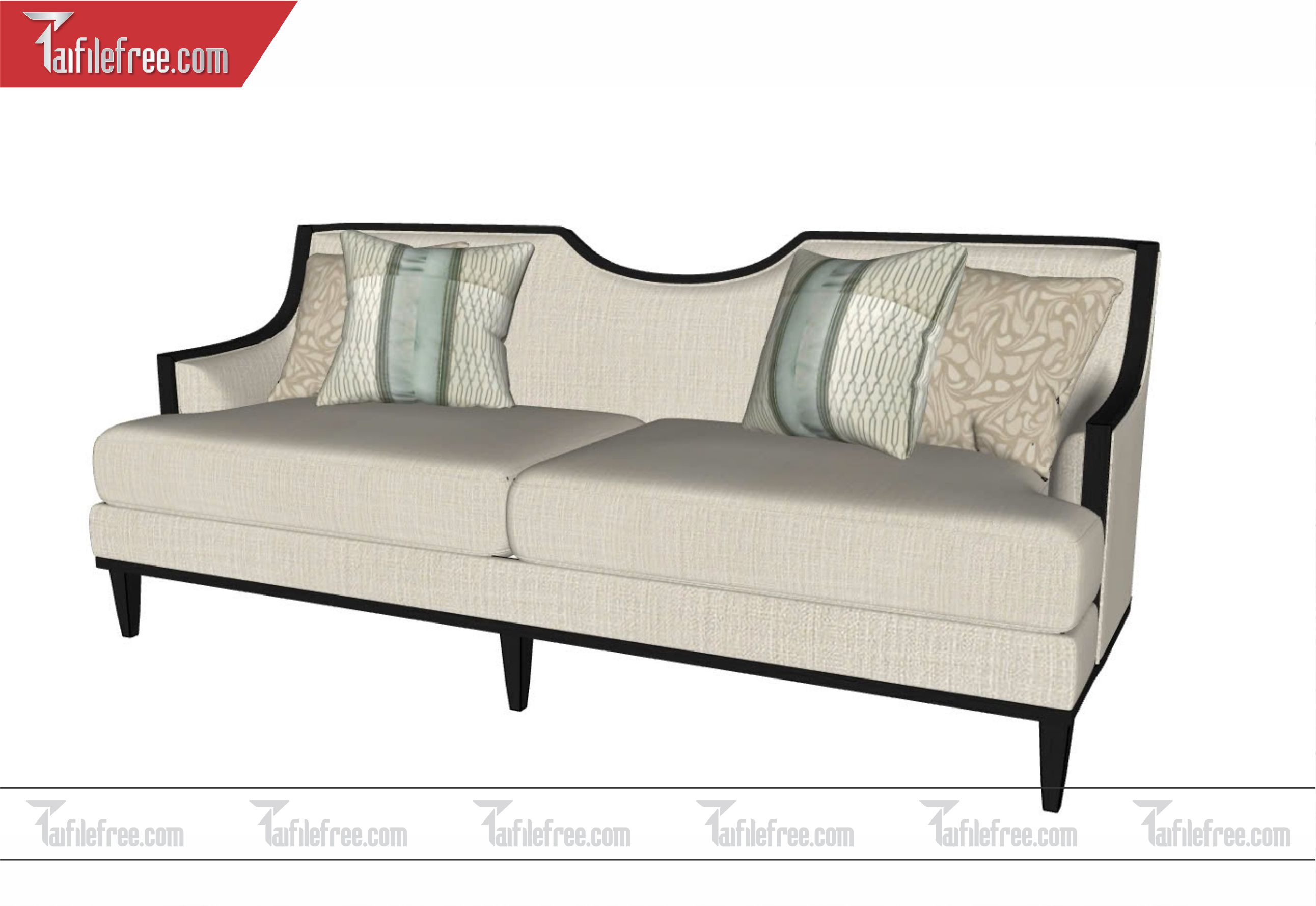 File 3D Sketchup Nội Thất Safa Ghế SK294