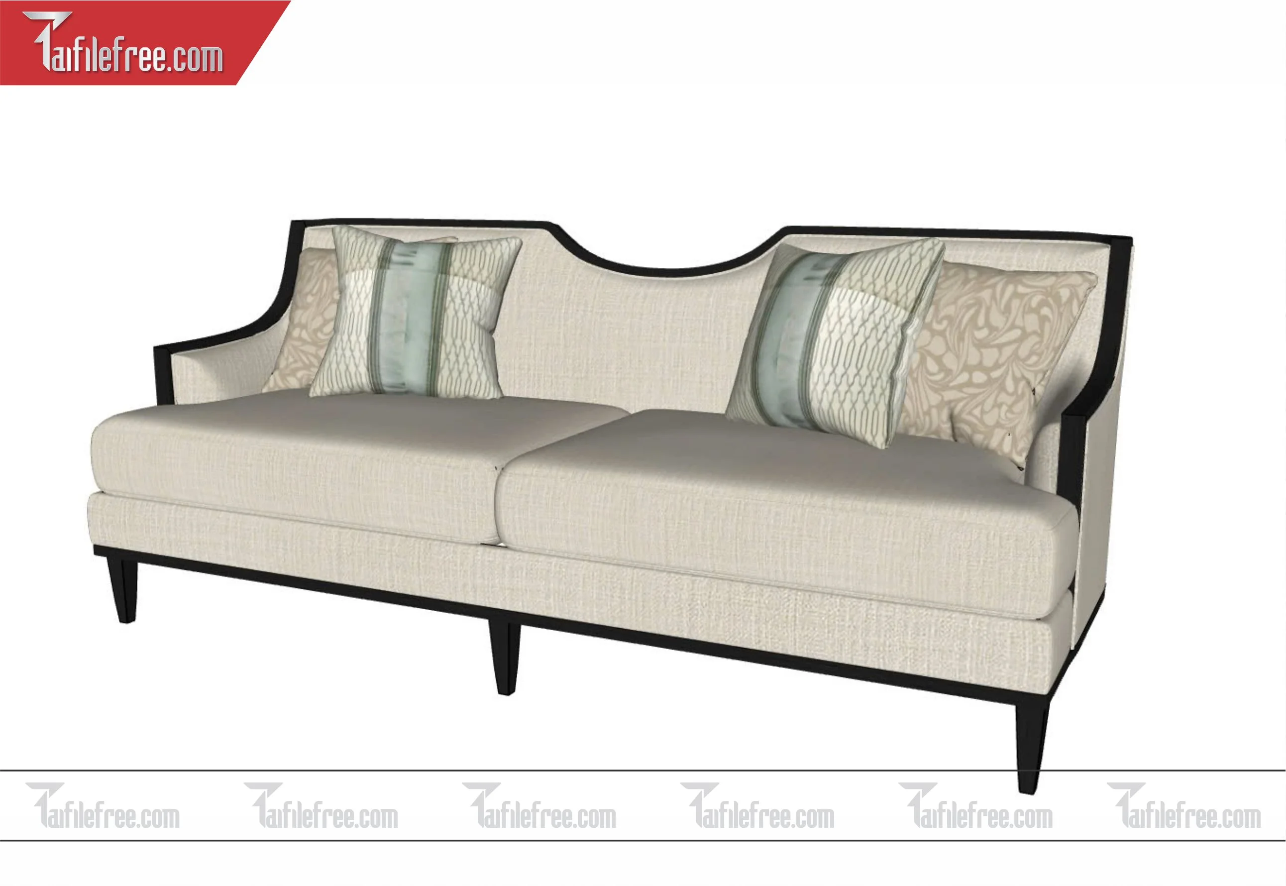 File 3D Sketchup Nội Thất Safa Ghế SK294