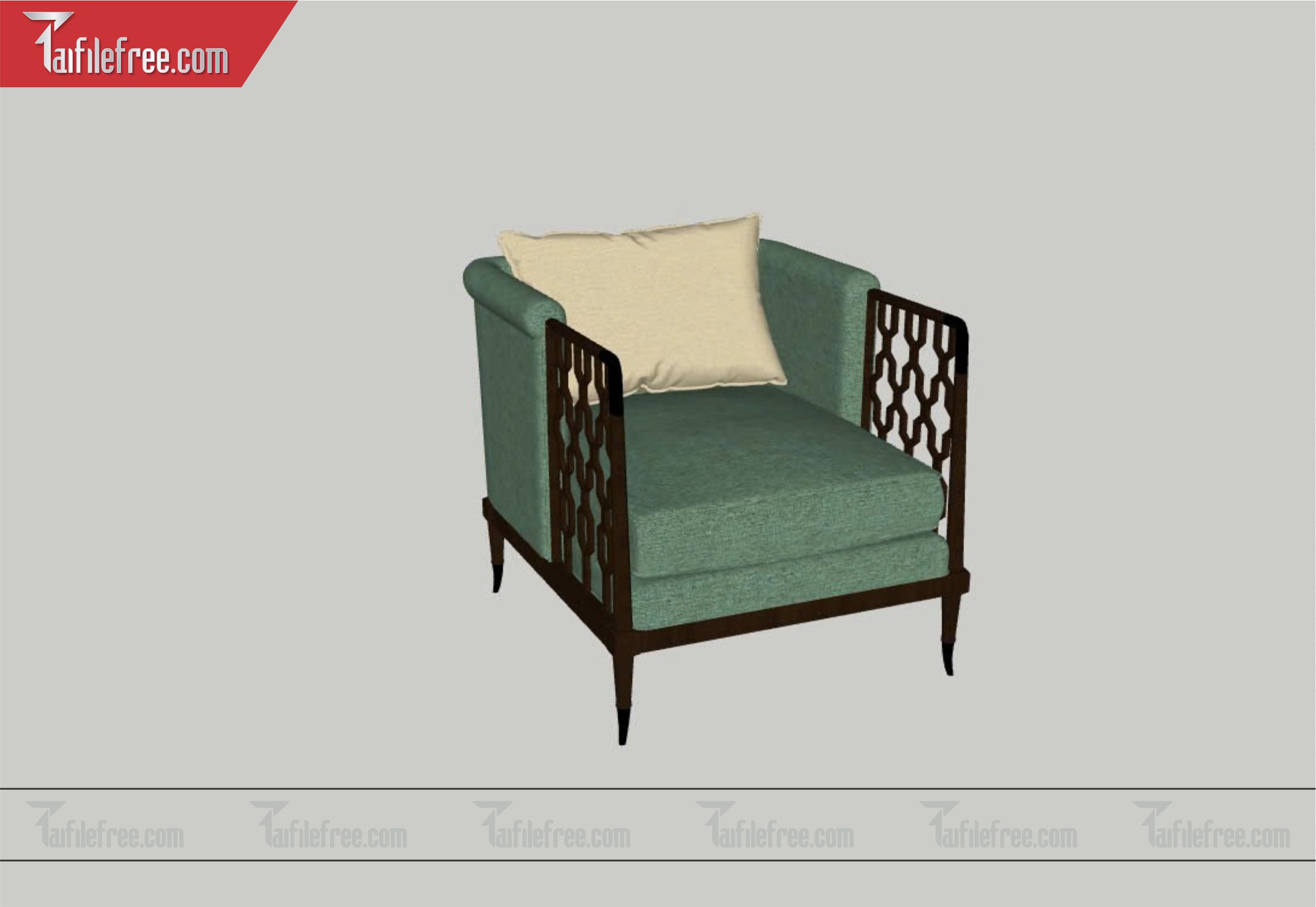 File 3D Sketchup Nội Thất Ghế SK301