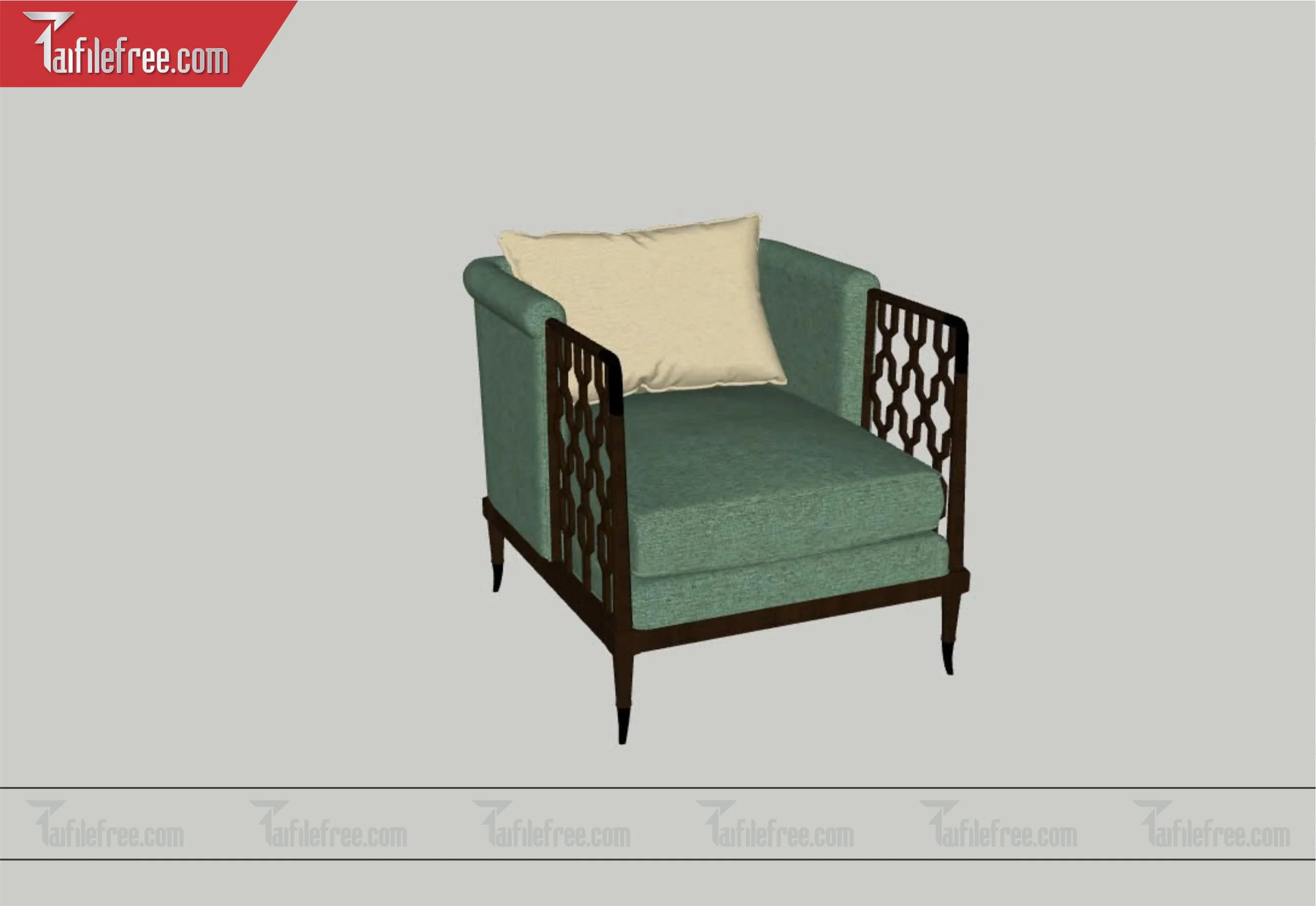 File 3D Sketchup Nội Thất Ghế SK301