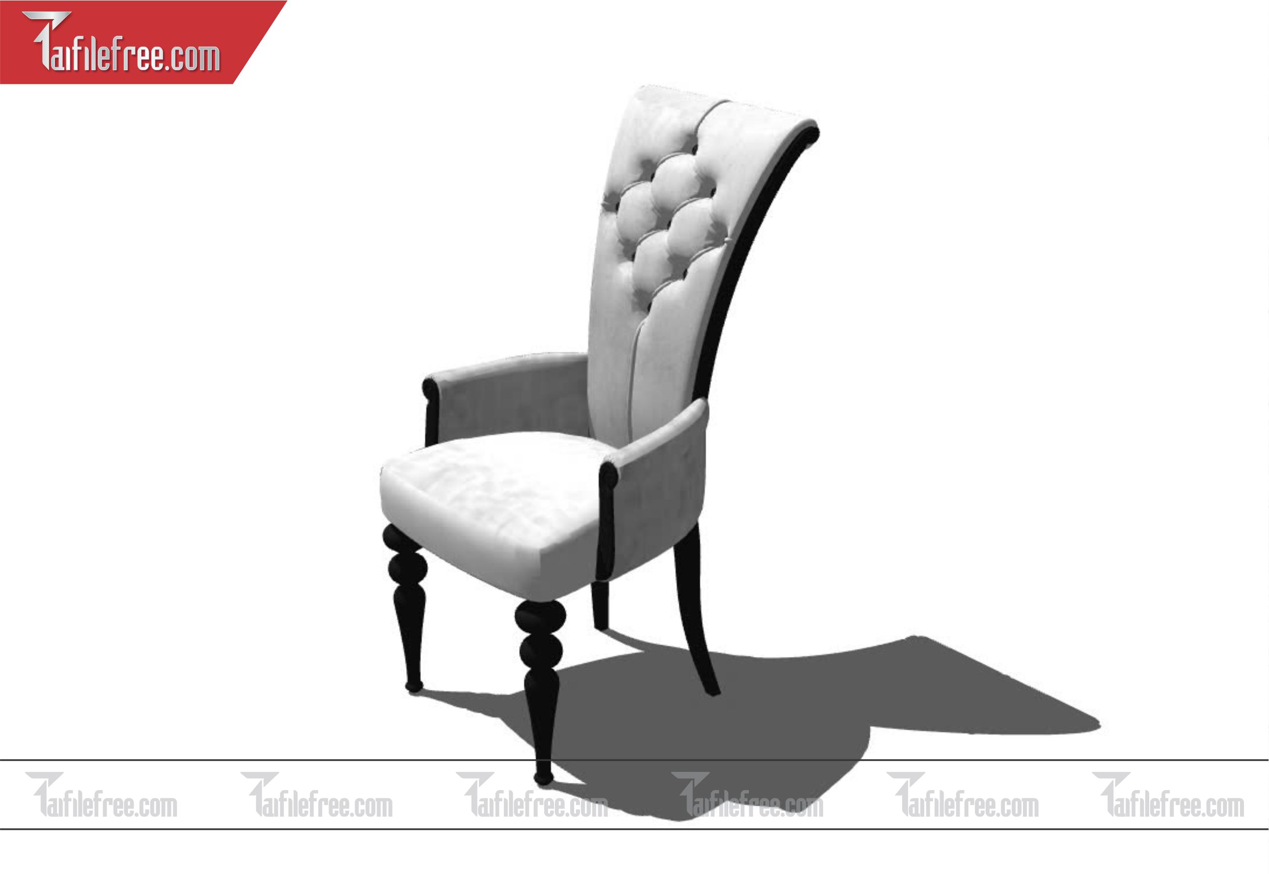File 3D Sketchup Nội Thất Ghế SK302