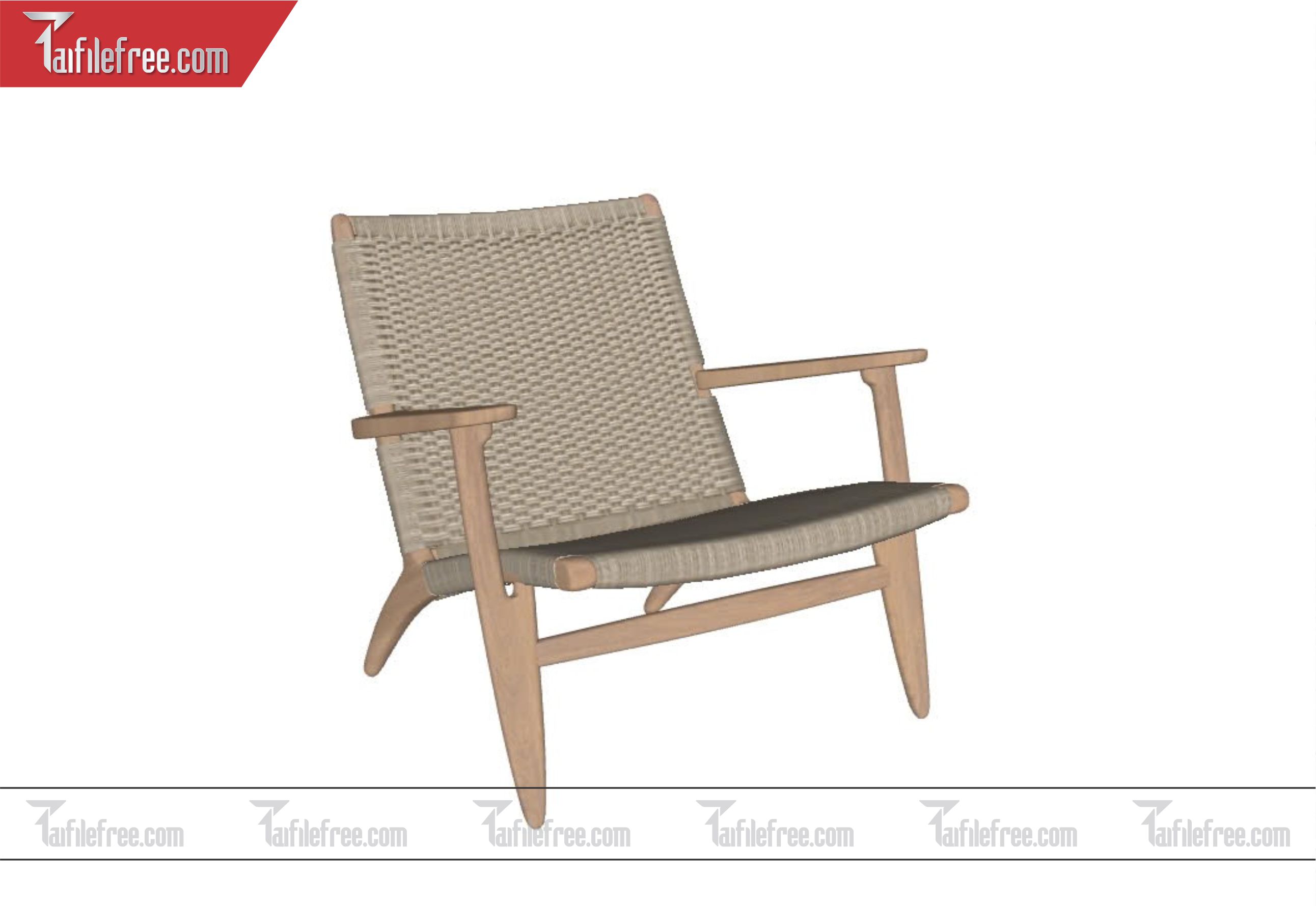 File 3D Sketchup Nội Thất Ghế SK303