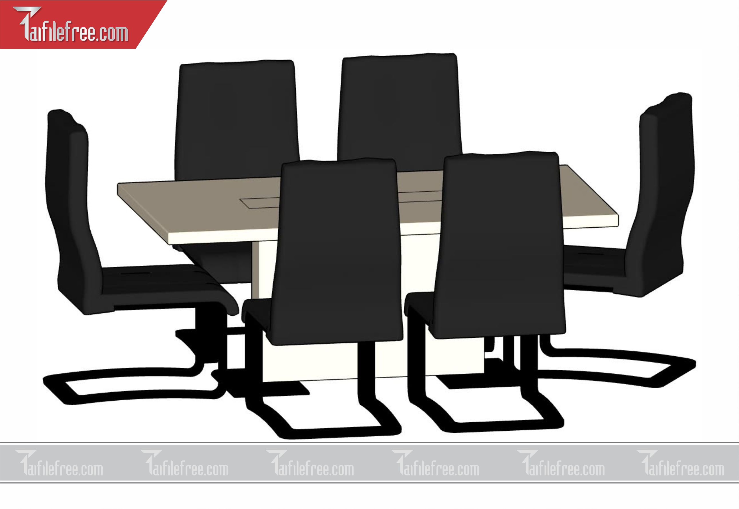 File 3D Sketchup Bàn Ăn_SK32
