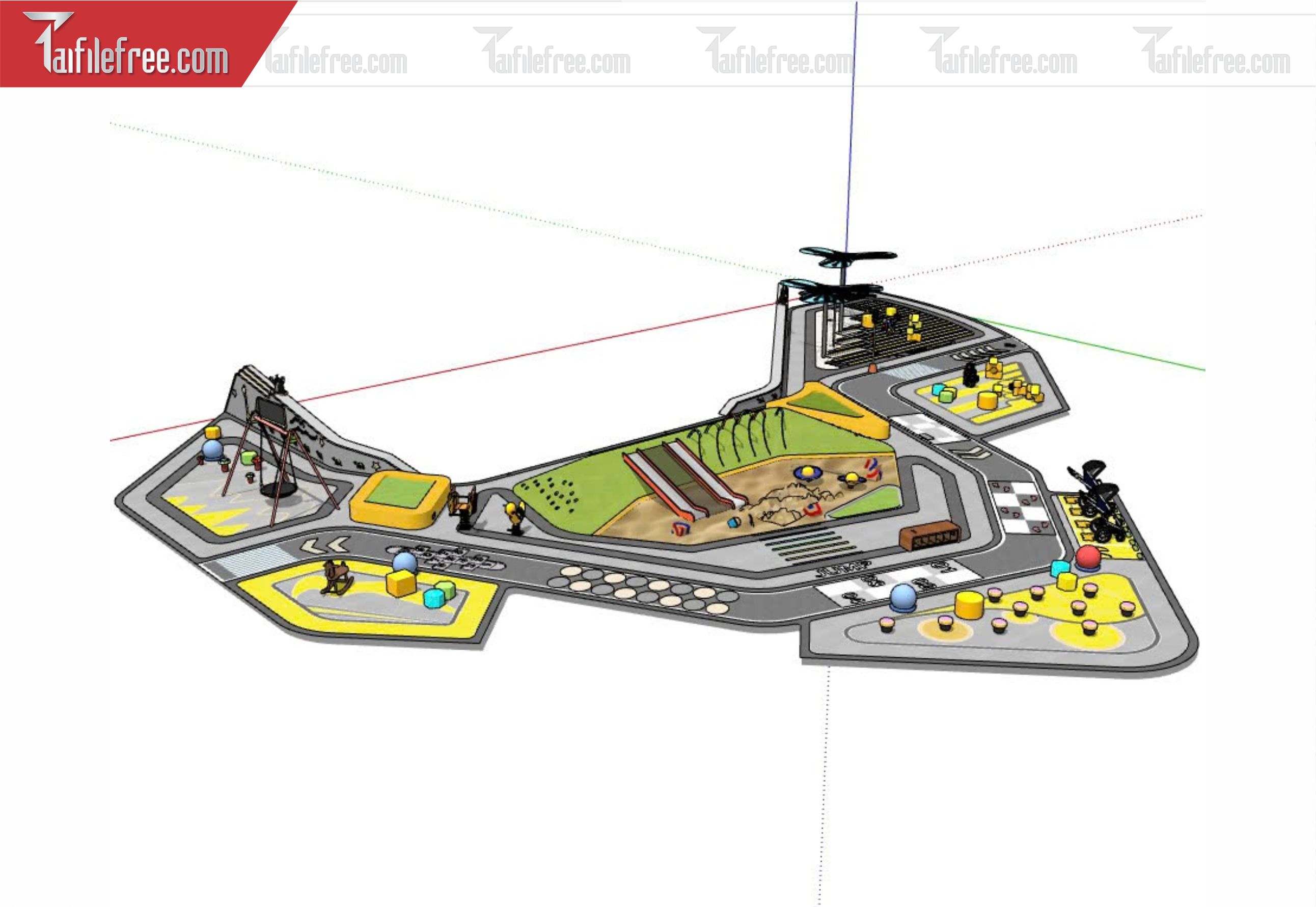 File 3D Sketchup Cổng Nhà_SK375