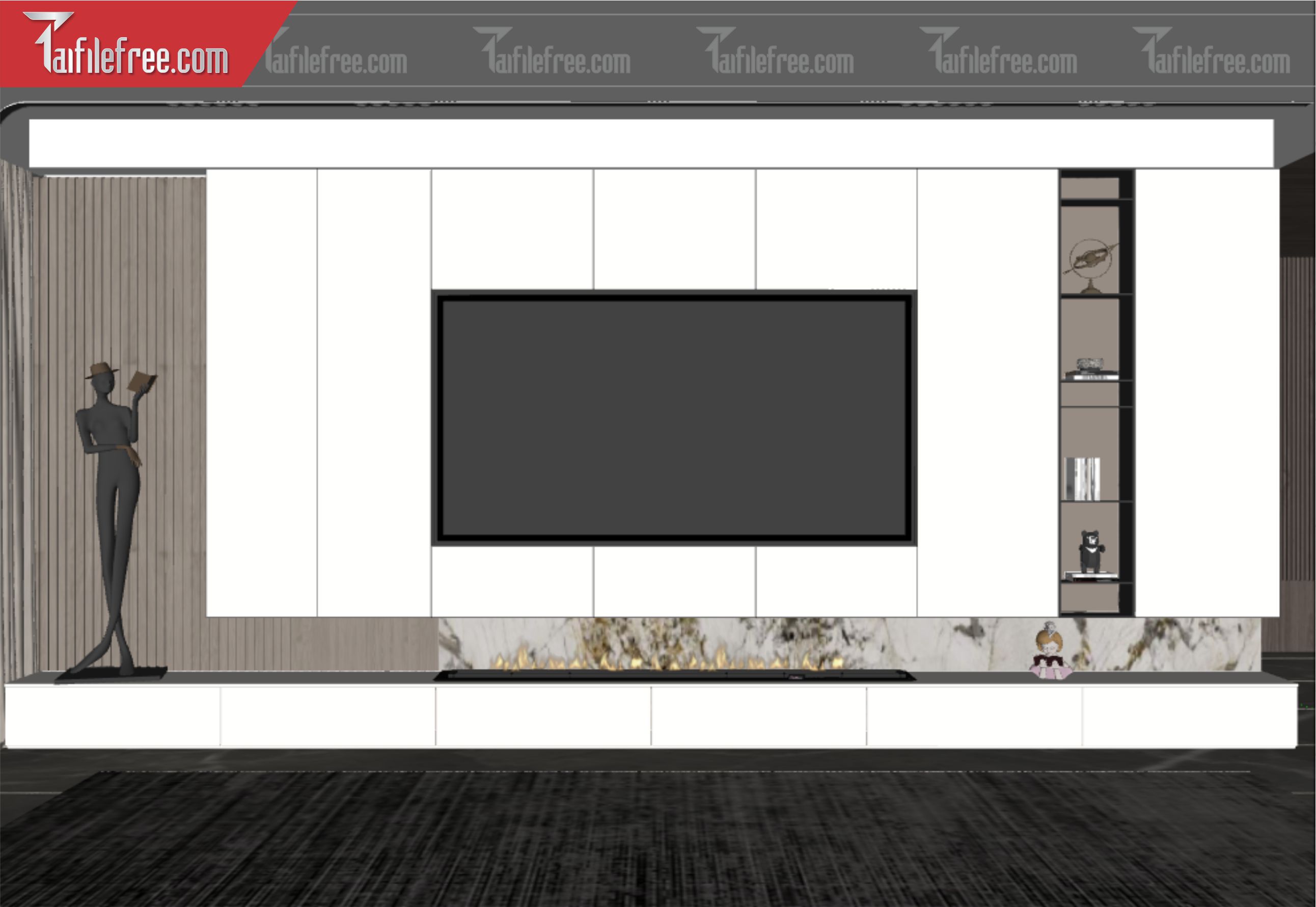 File 3D Sketchup Phòng Khách_SK389