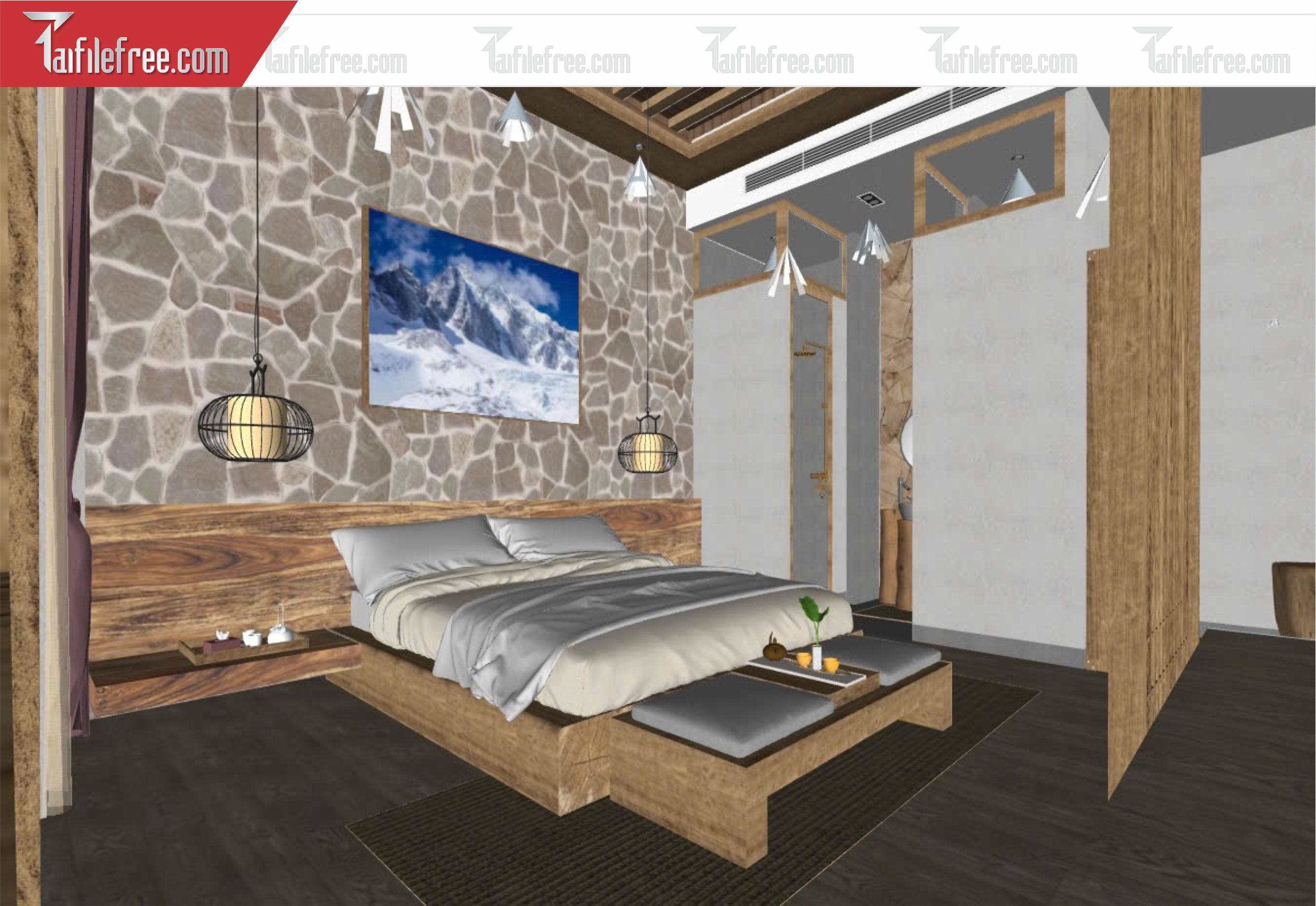 File 3D Sketchup Phòng Ngủ_SK390