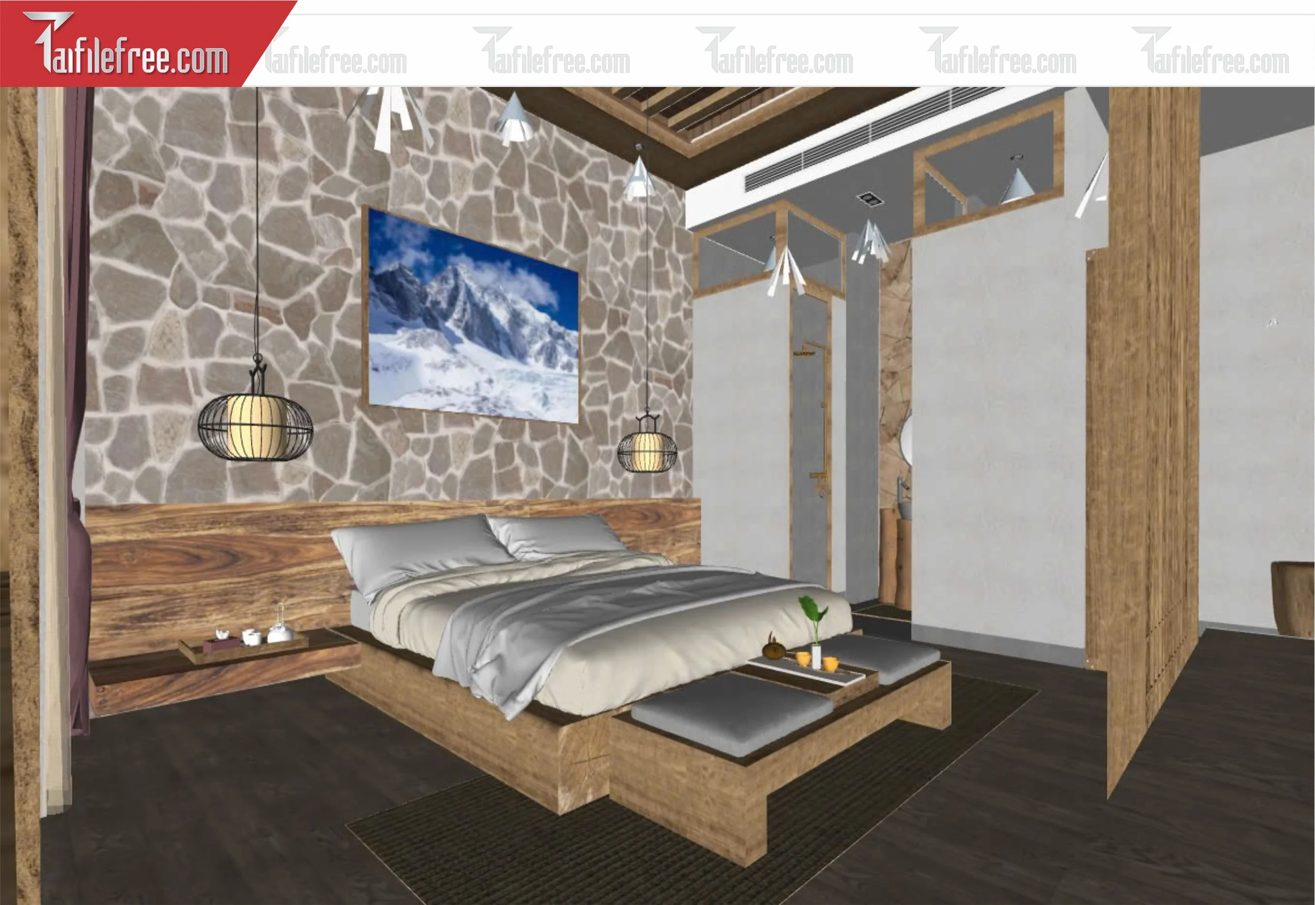 File 3D Sketchup Phòng Ngủ_SK390
