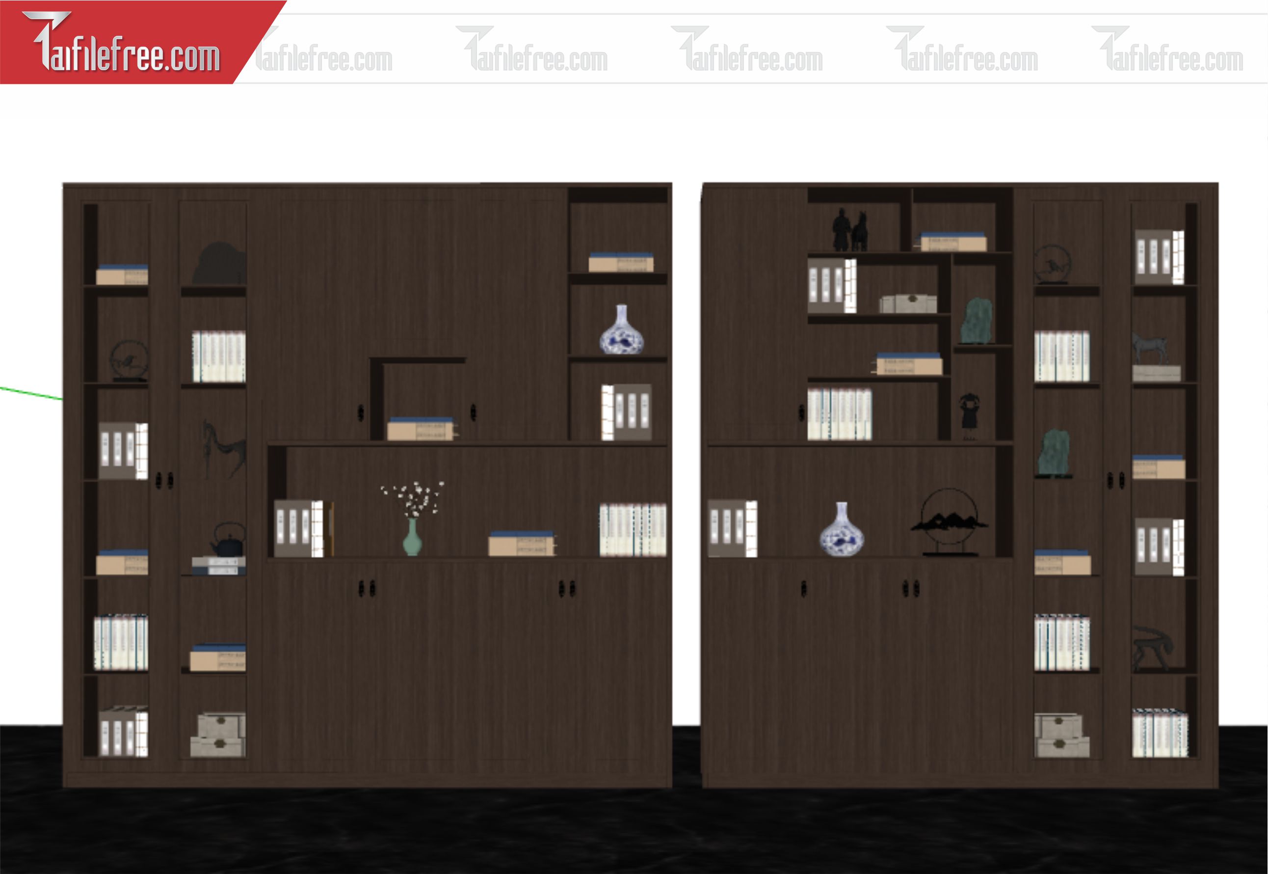 File 3D Sketchup Tủ Chưng Bầy_SK403