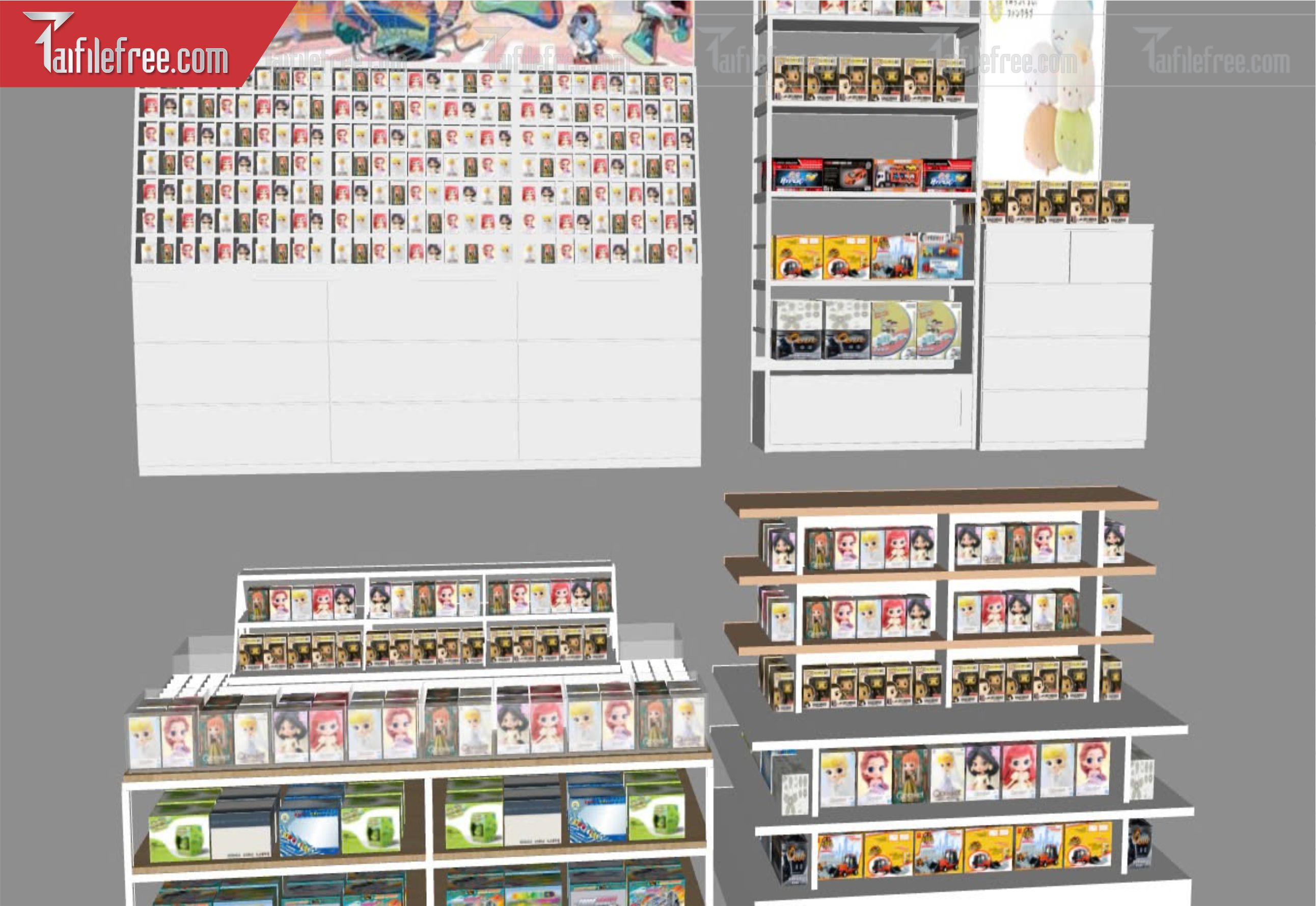 File 3D Sketchup Siêu Thị_SK423