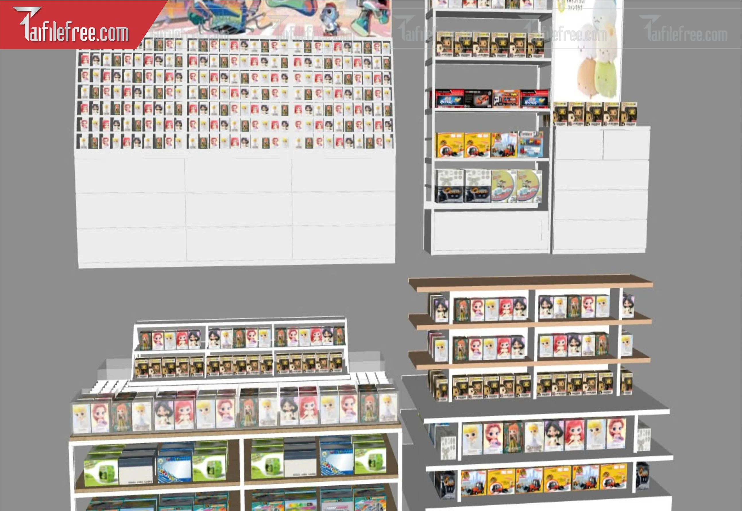 File 3D Sketchup Siêu Thị_SK423