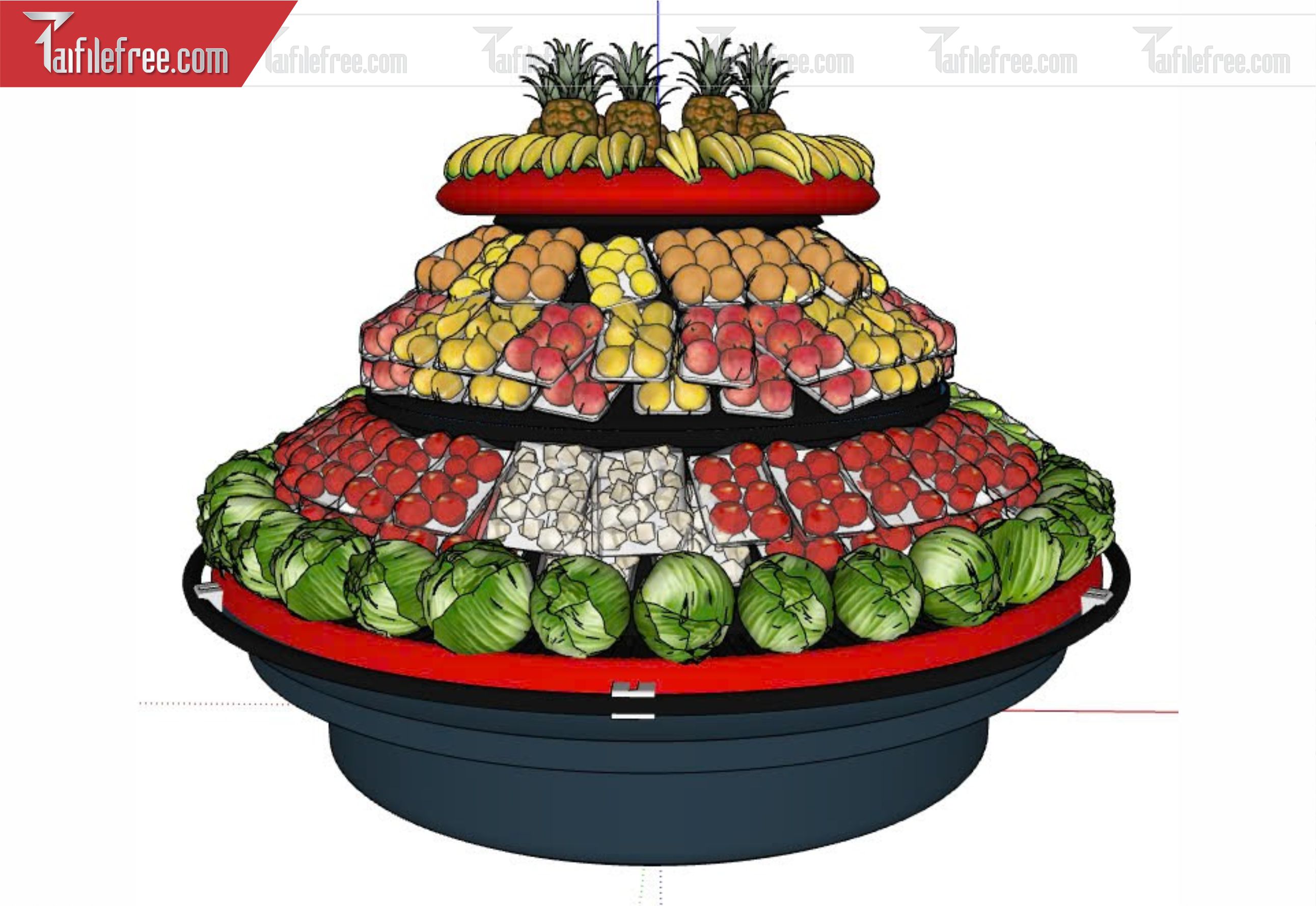 File 3D Sketchup Siêu Thị_SK457
