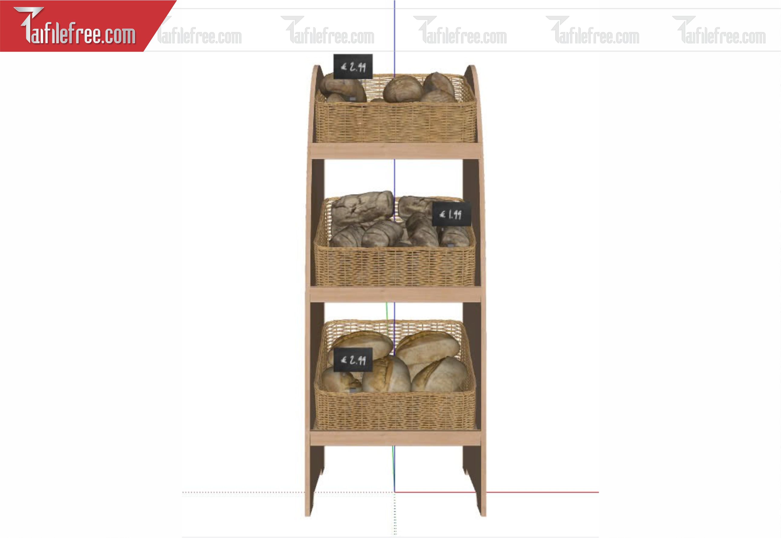File 3D Sketchup Siêu Thị_SK470