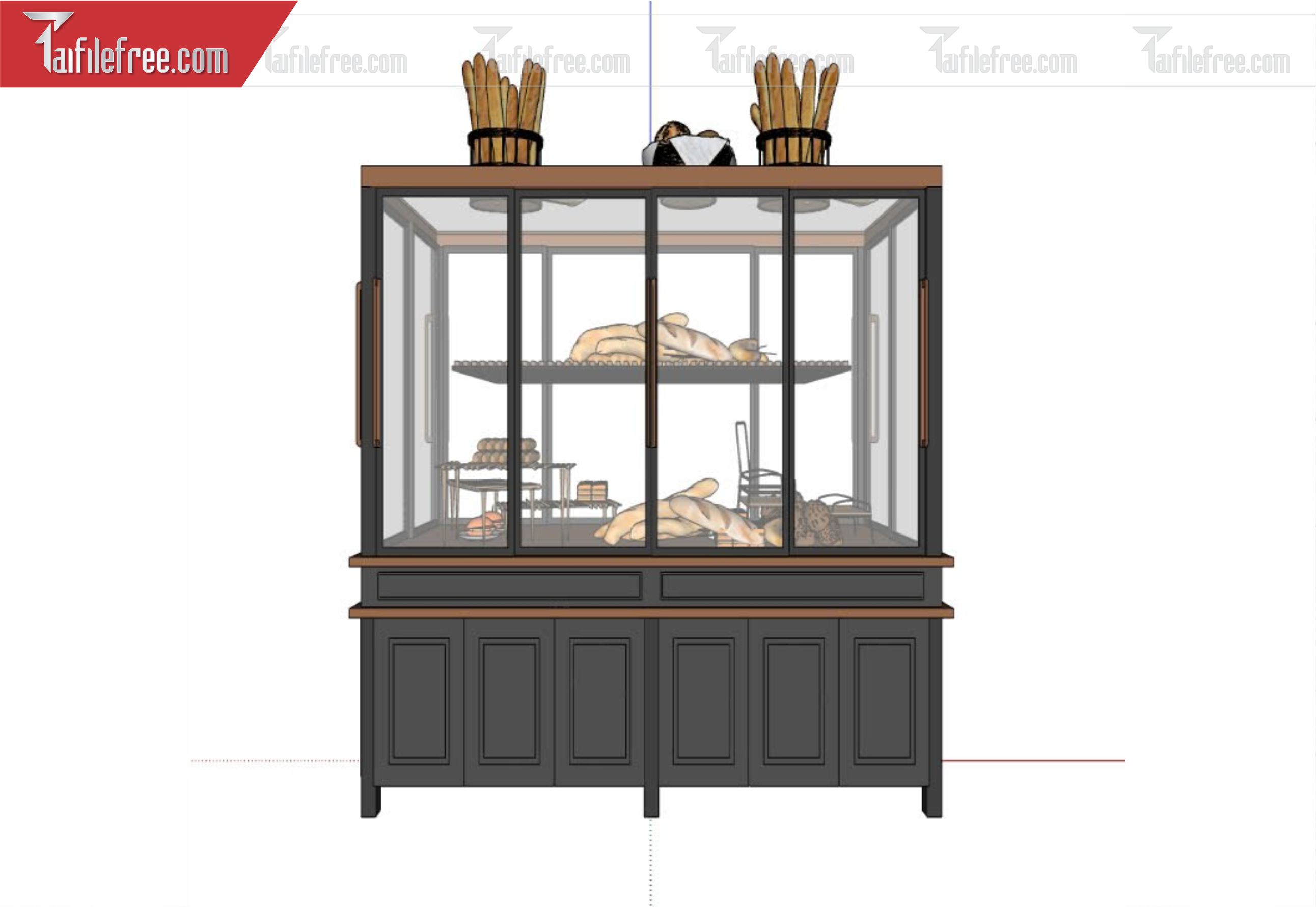 File 3D Sketchup Siêu Thị_SK473