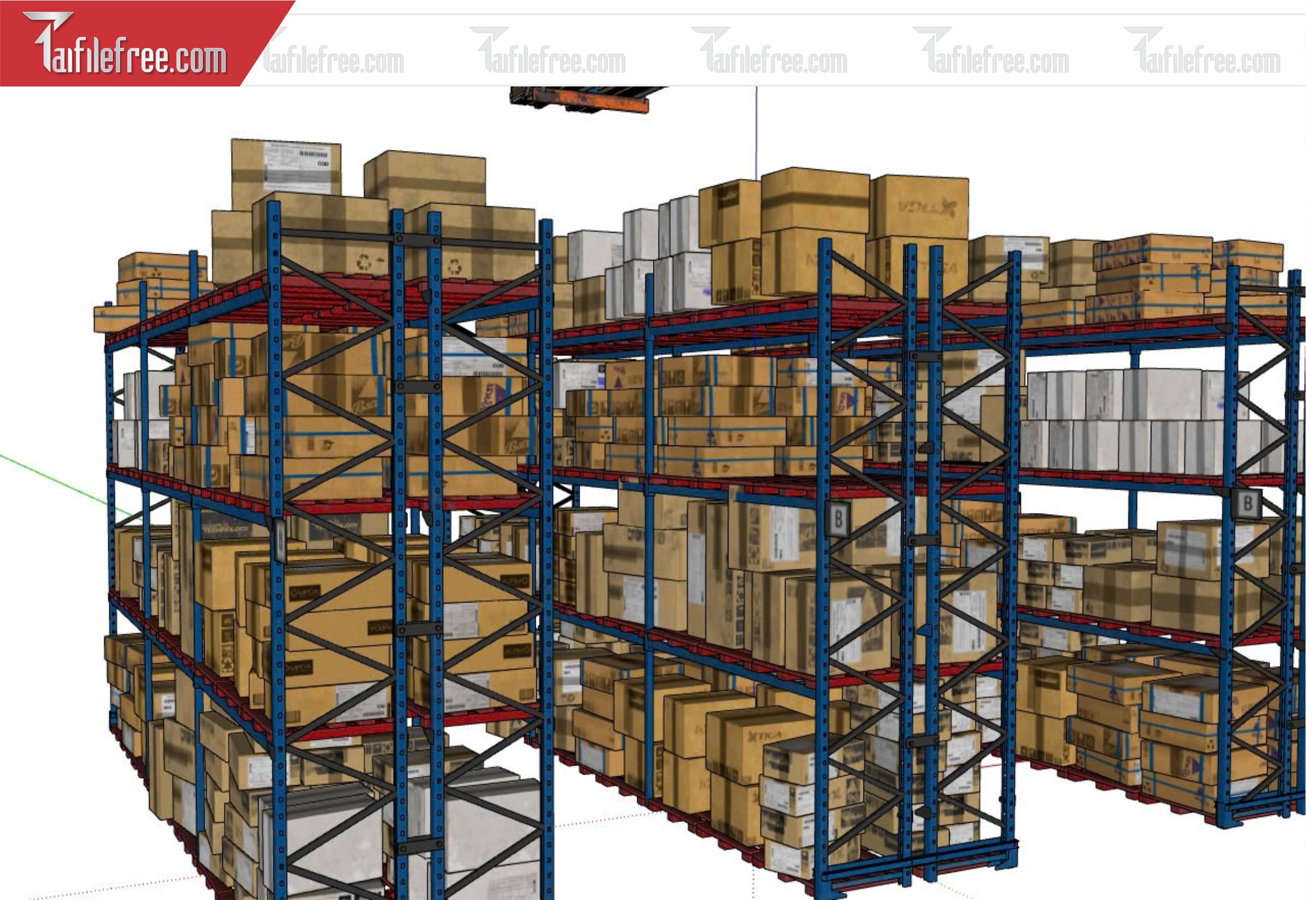 File 3D Sketchup Siêu Thị_SK494