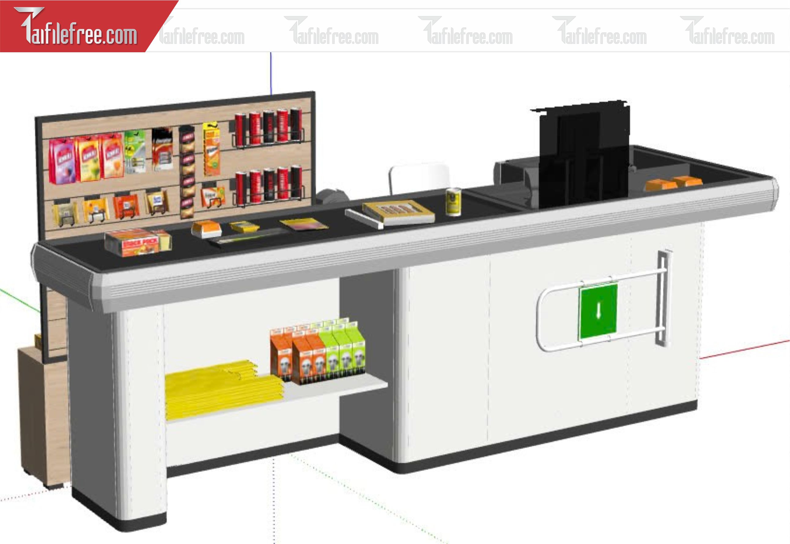 File 3D Sketchup Siêu Thị_SK499