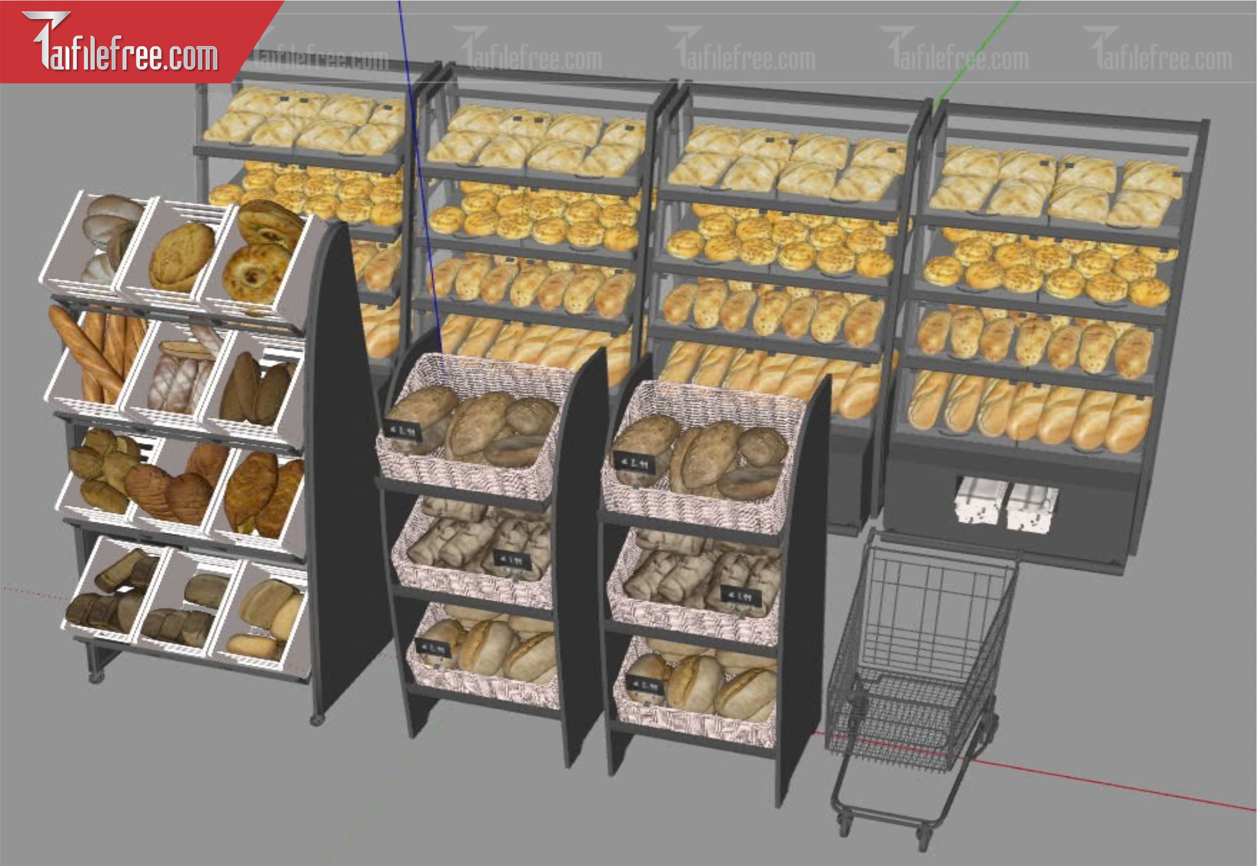 File 3D Sketchup Siêu Thị_SK506