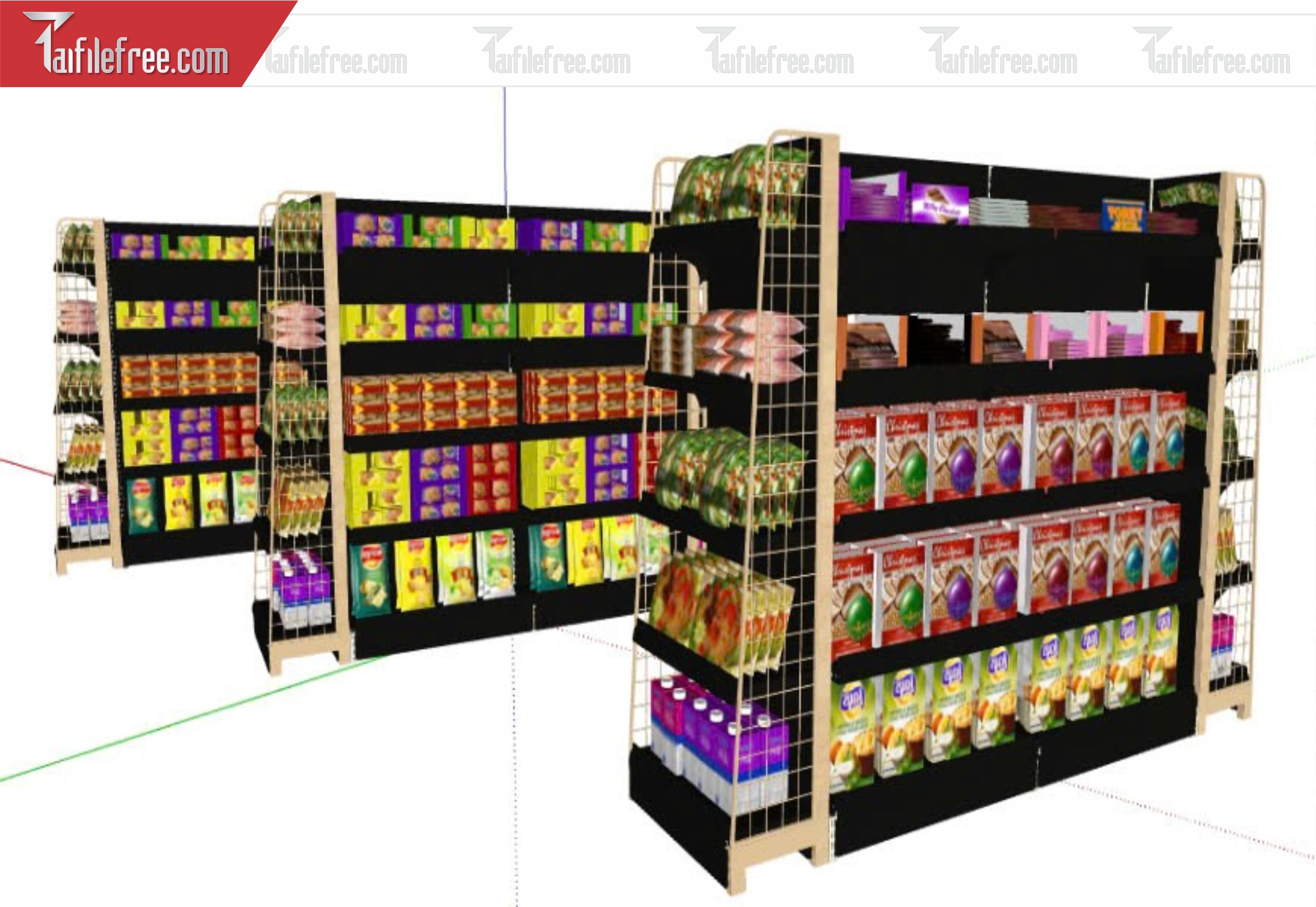 File 3D Sketchup Siêu Thị_SK522