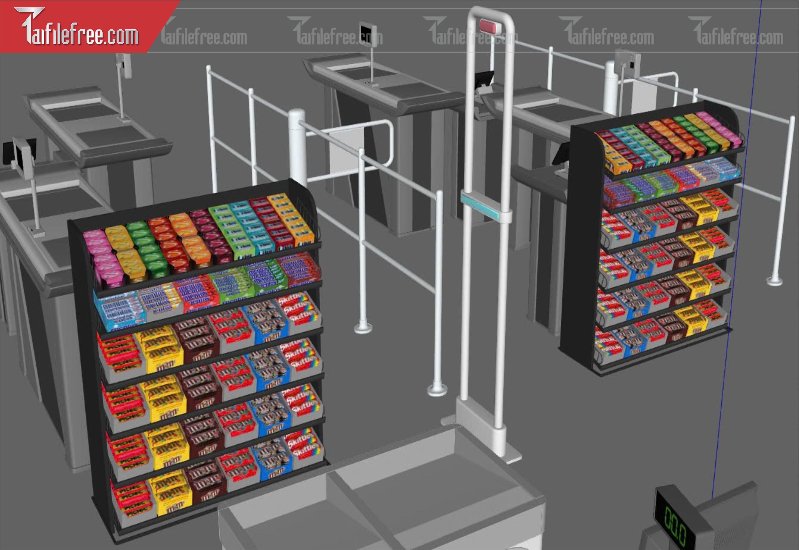 File 3D Sketchup Siêu Thị_SK528