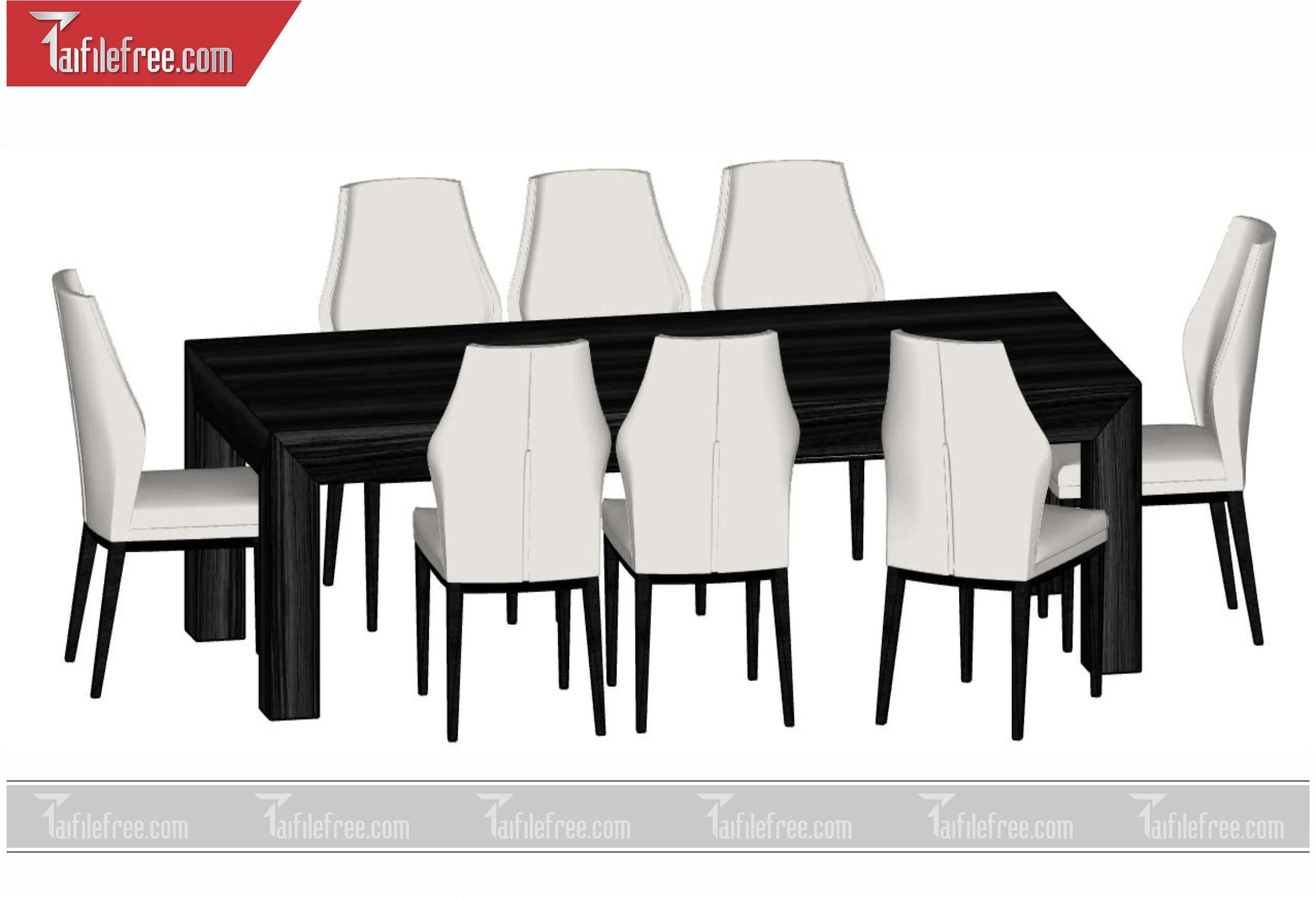 File 3D Sketchup Bàn Ăn_SK56