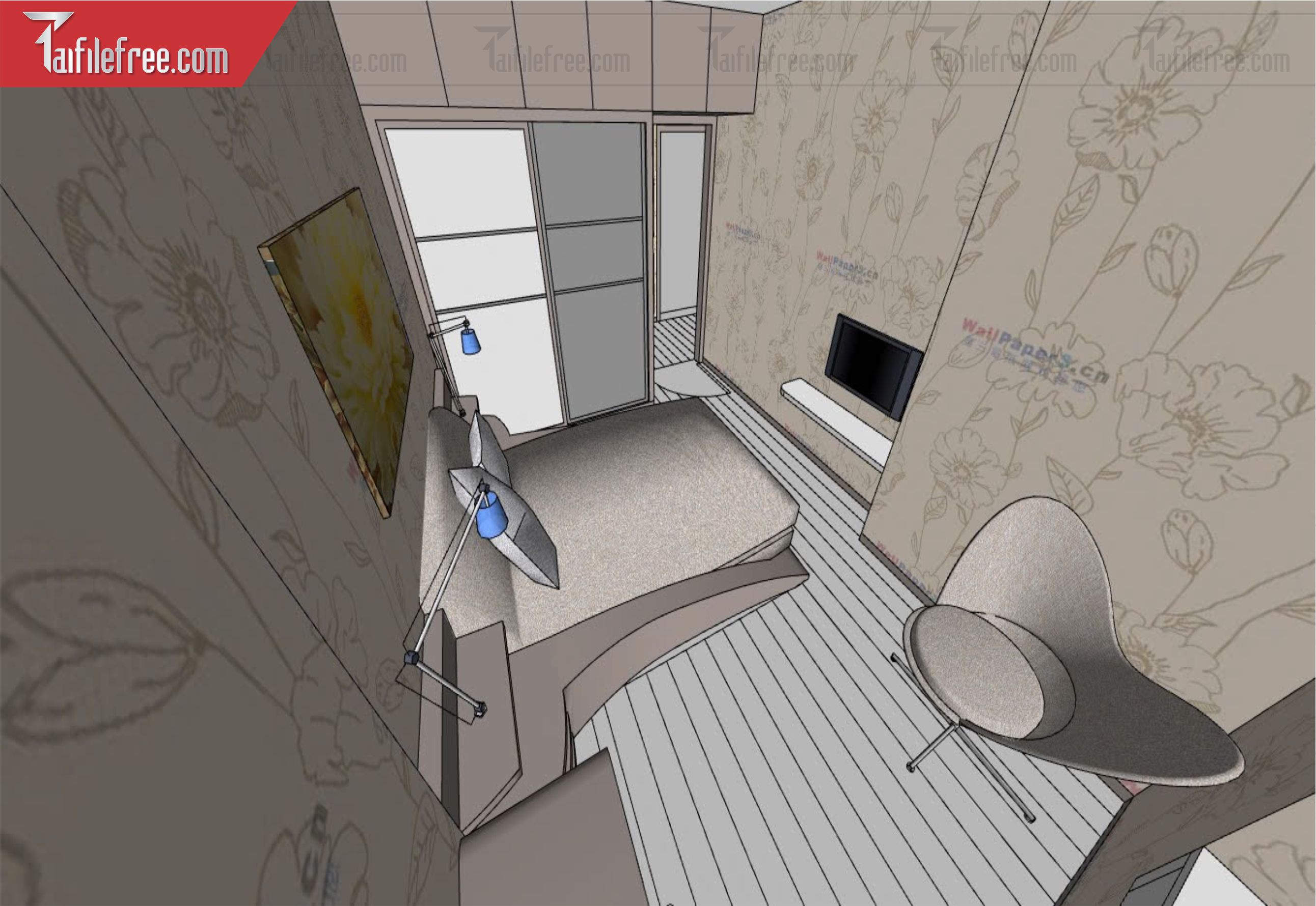File 3D Sketchup Phòng Khách_SK572